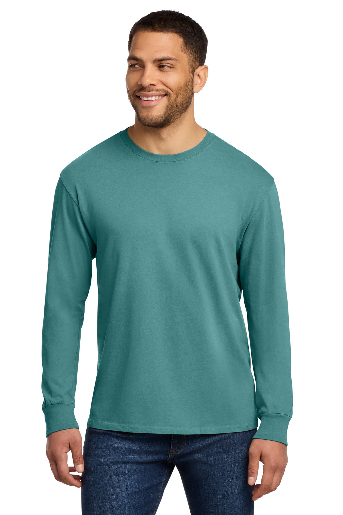 Port & Co® Beach Wash® Garment-Dyed Long Sleeve Tee PC099LS