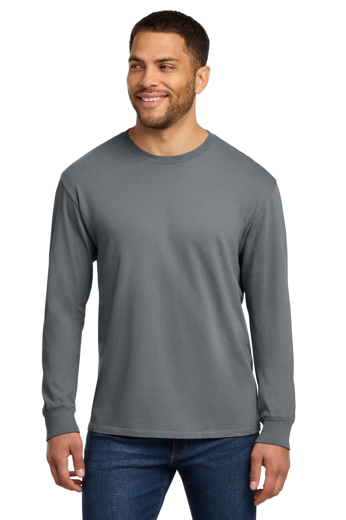 Port & Co® Beach Wash® Garment-Dyed Long Sleeve Tee PC099LS