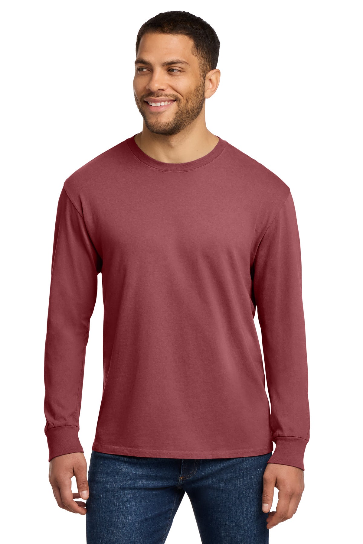 Port & Co® Beach Wash® Garment-Dyed Long Sleeve Tee PC099LS