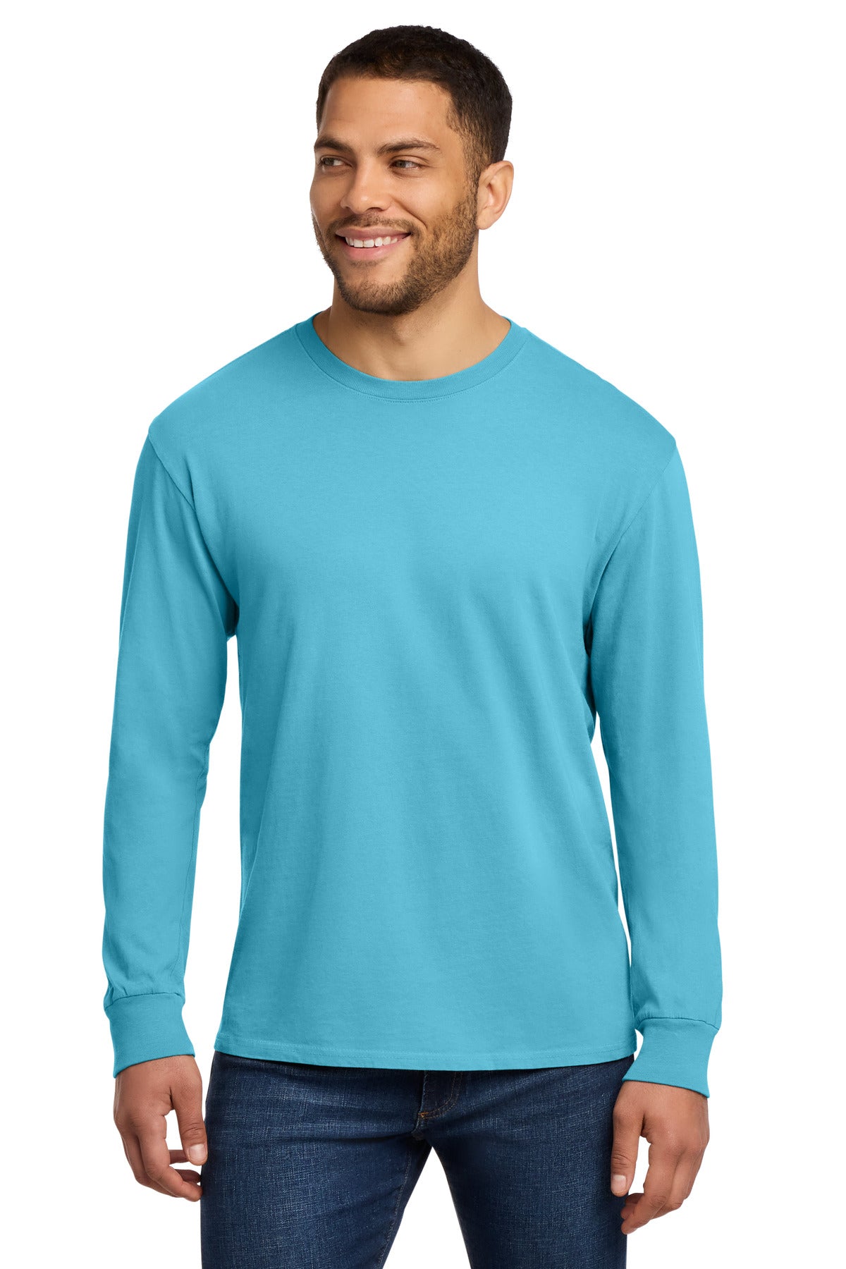 Port & Co® Beach Wash® Garment-Dyed Long Sleeve Tee PC099LS