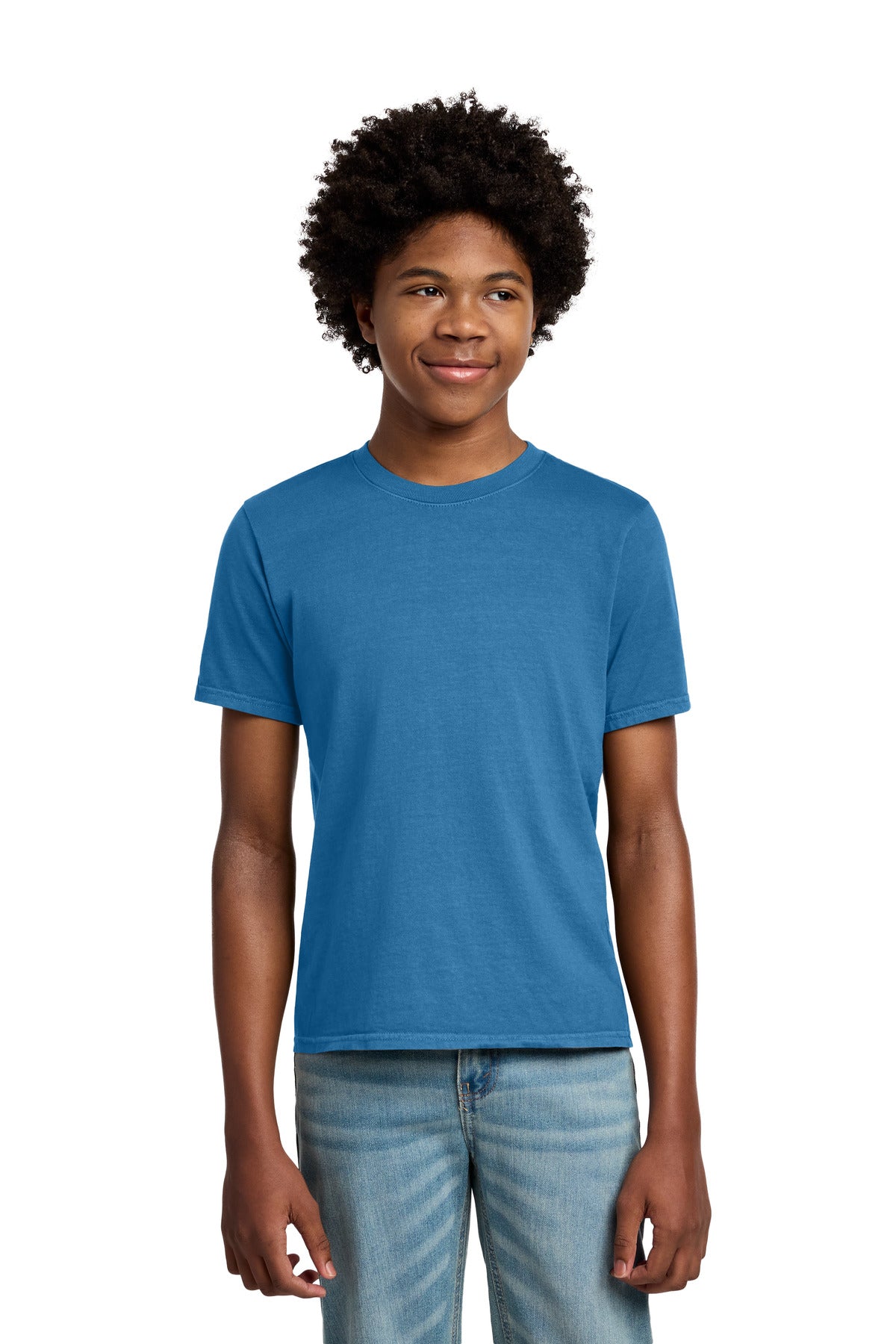 Port & Co® Youth Beach Wash® Garment-Dyed Tee. PC099Y