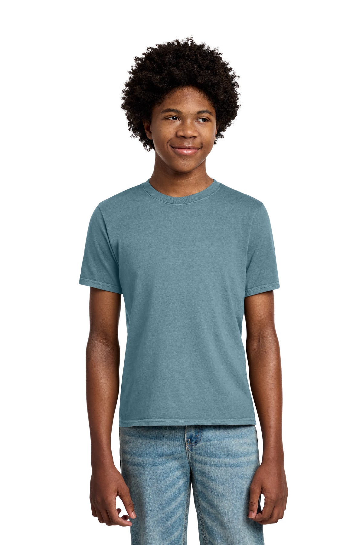 Port & Co® Youth Beach Wash® Garment-Dyed Tee. PC099Y