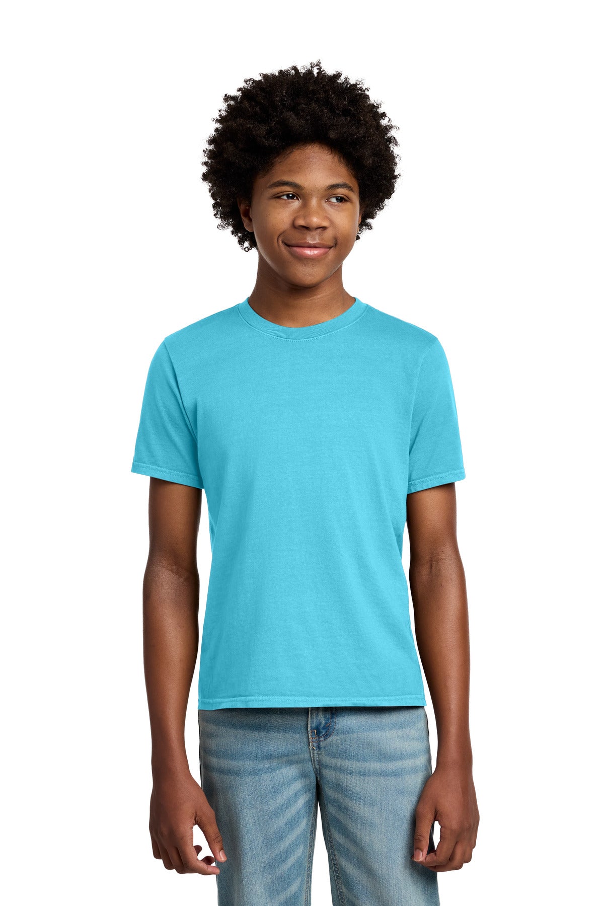 Port & Co® Youth Beach Wash® Garment-Dyed Tee. PC099Y