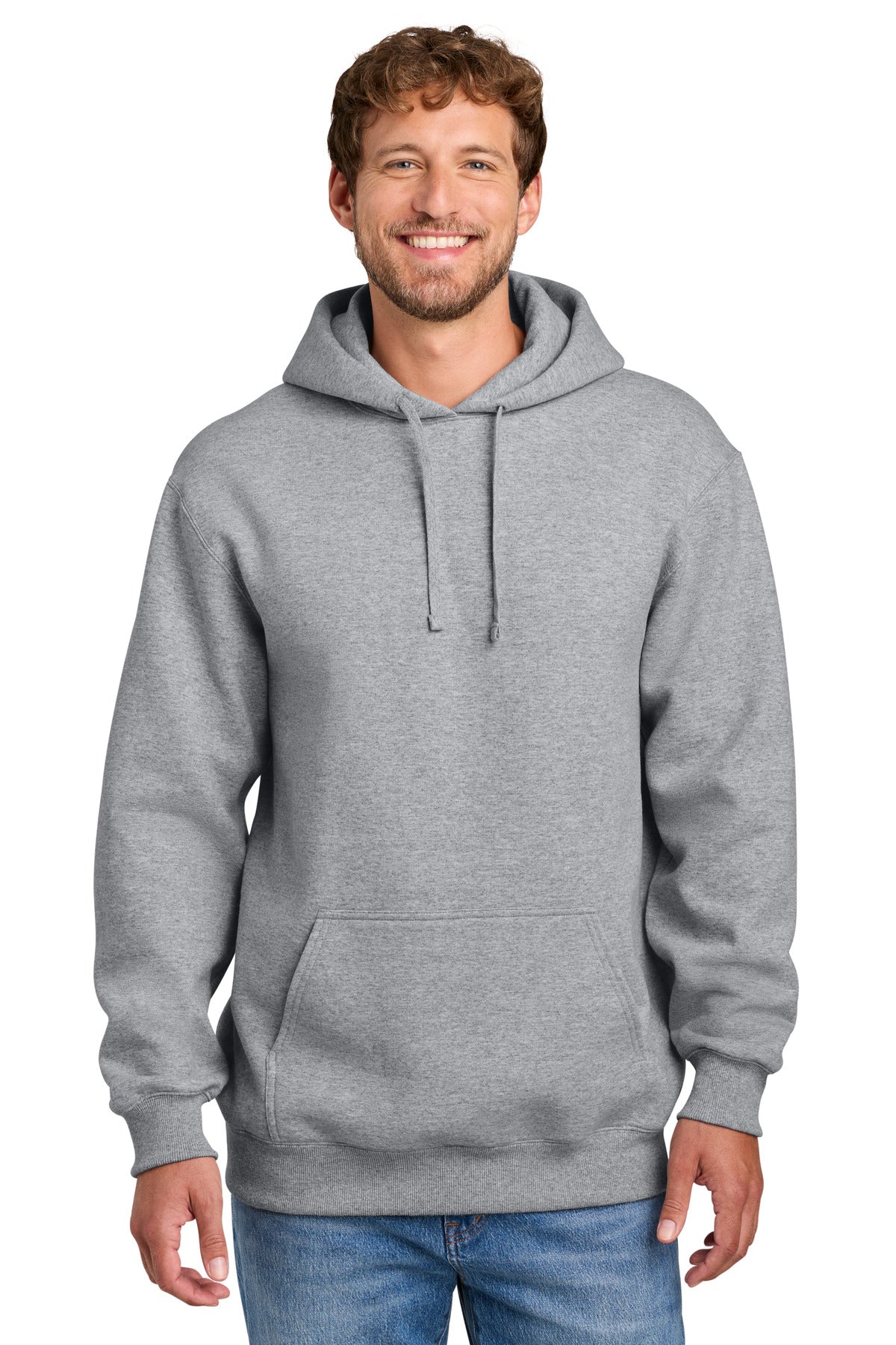 Port & Co® Foundation Fleece Pullover Hooded Sweatshirt PC107H