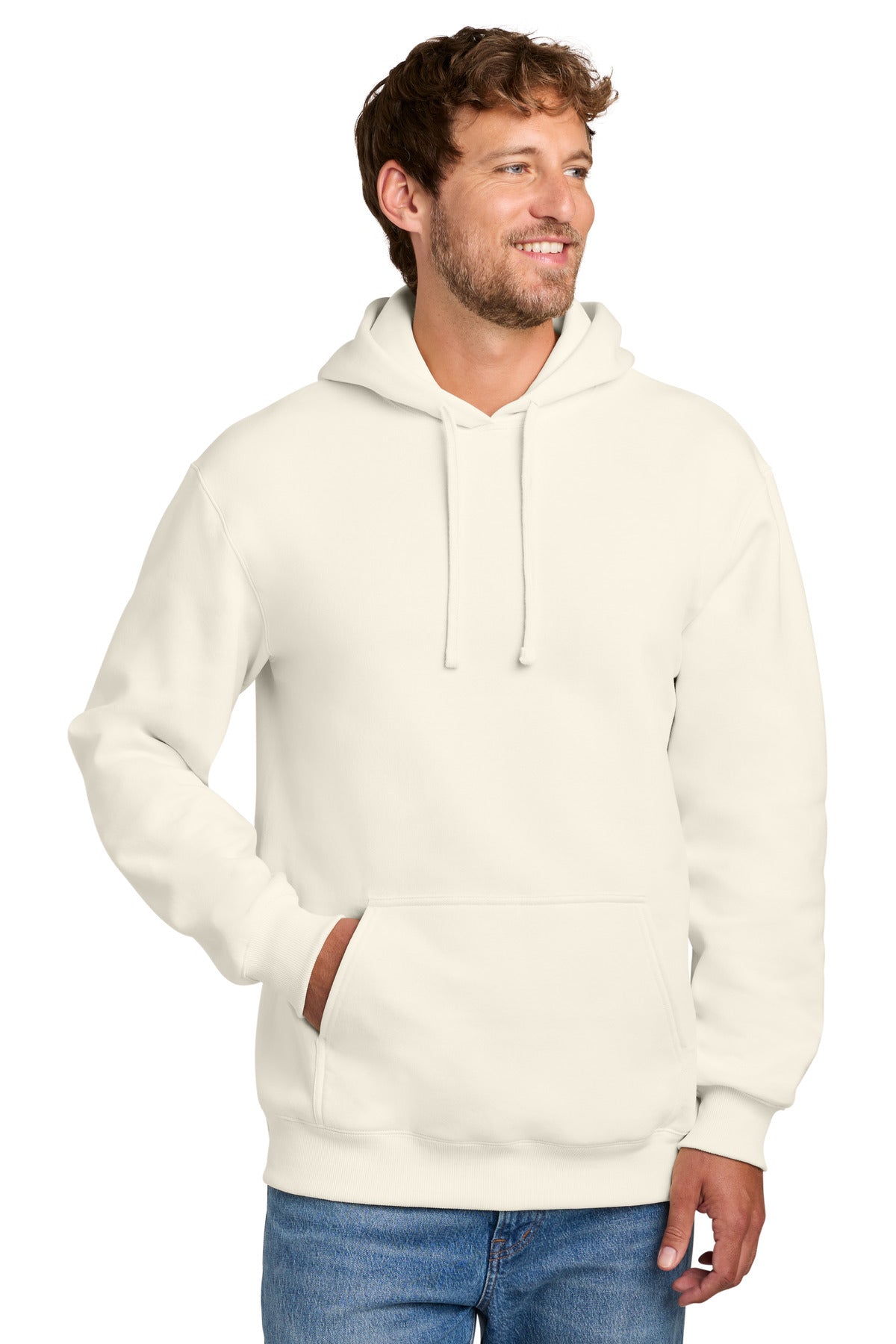 Port & Co® Foundation Fleece Pullover Hooded Sweatshirt PC107H