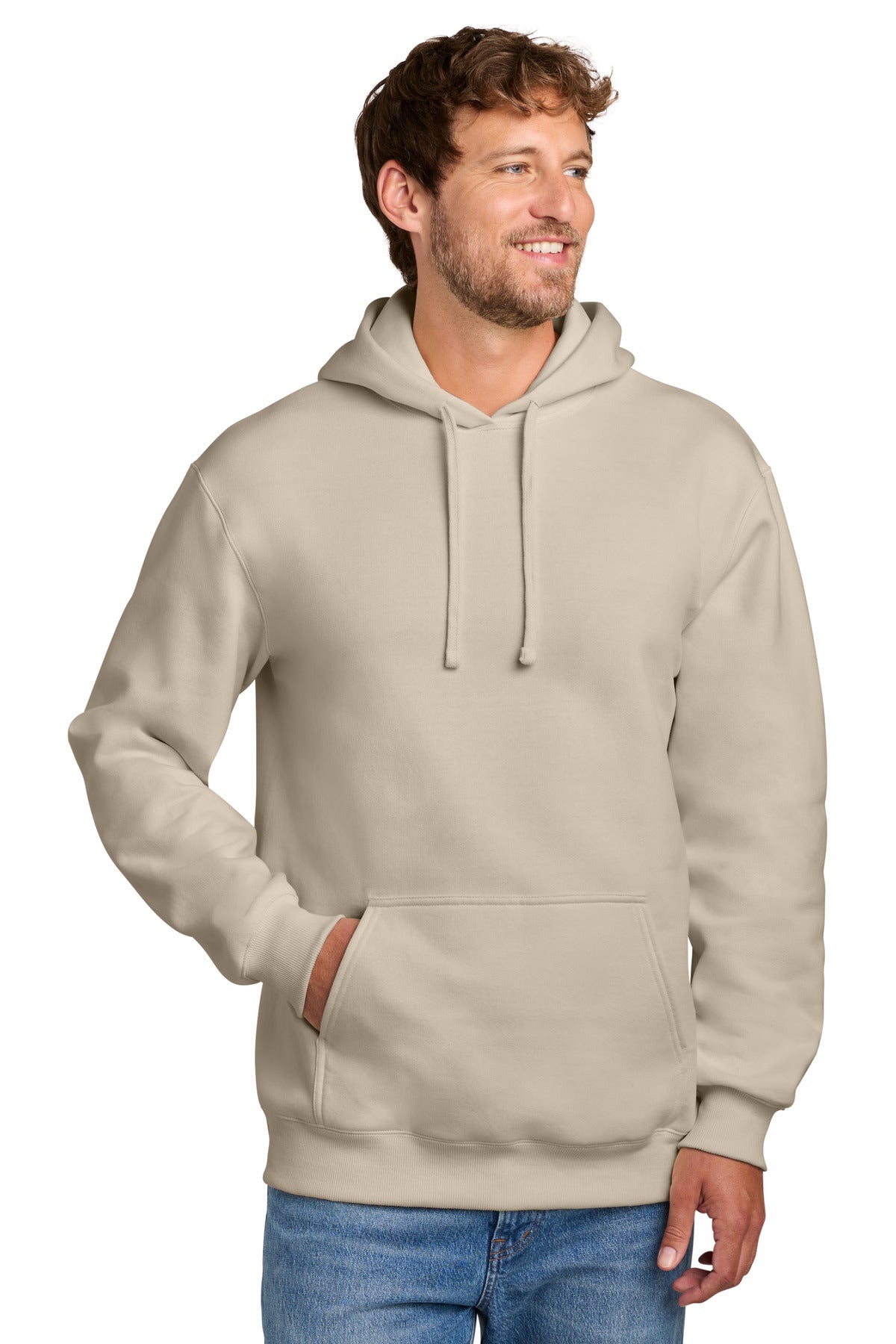 Port & Co® Foundation Fleece Pullover Hooded Sweatshirt PC107H