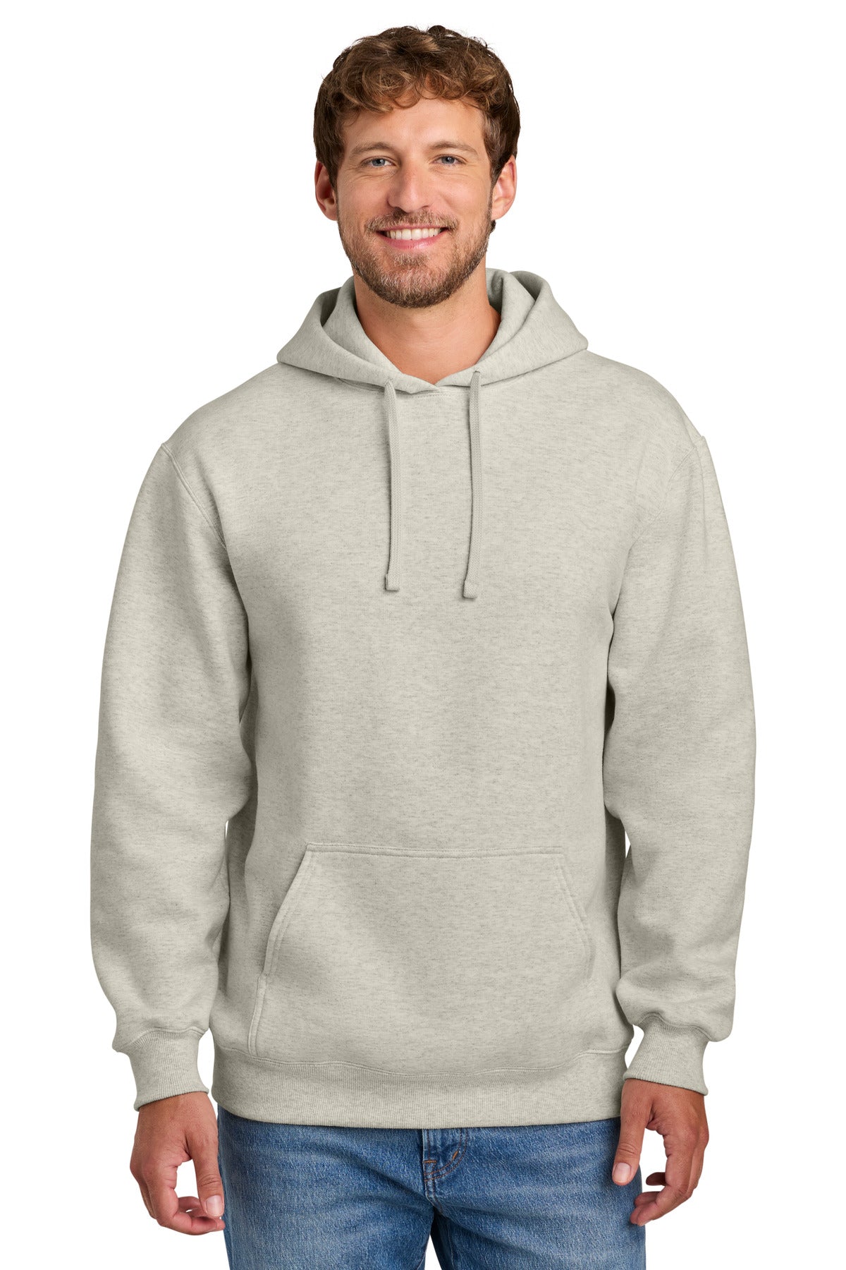 Port & Co® Foundation Fleece Pullover Hooded Sweatshirt PC107H