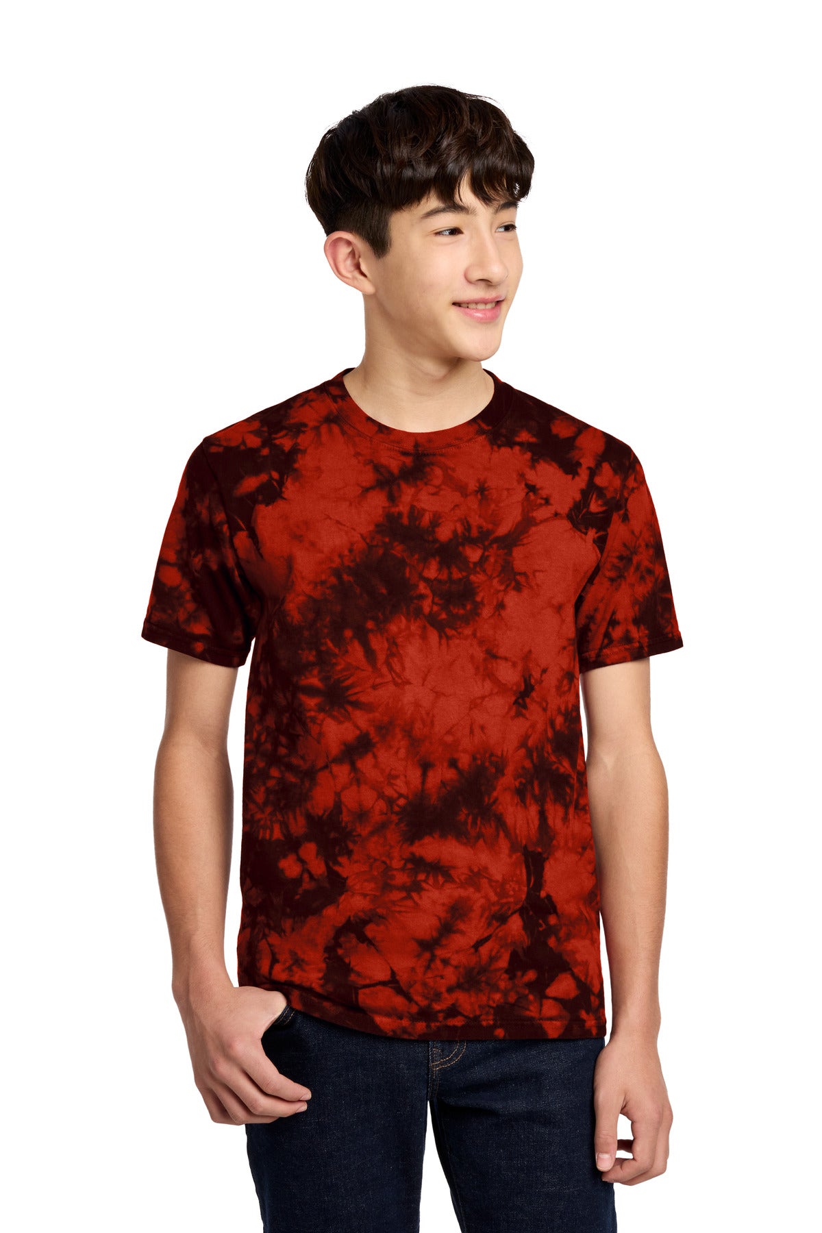 Port & Co® Youth Crystal Tie-Dye Tee PC145Y