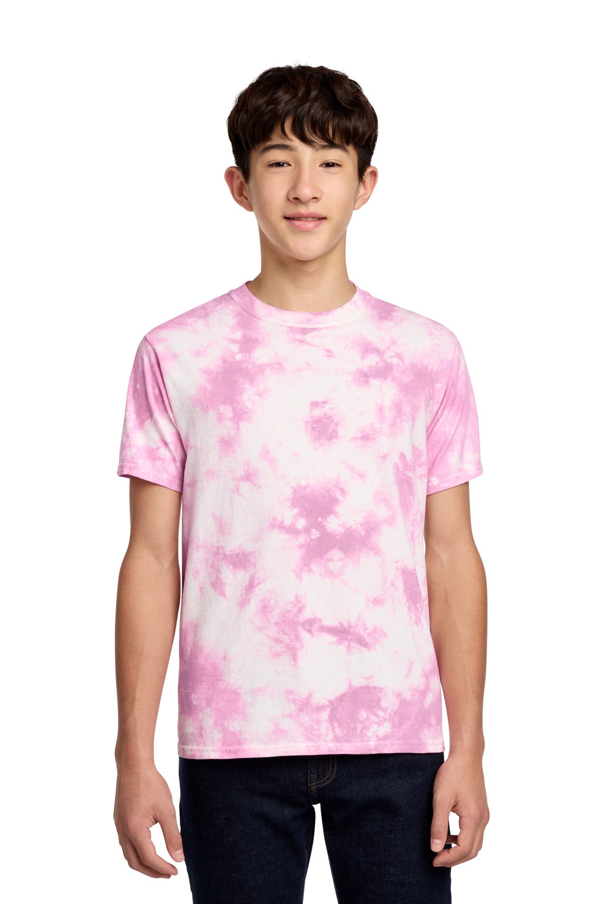 Port & Co® Youth Crystal Tie-Dye Tee PC145Y