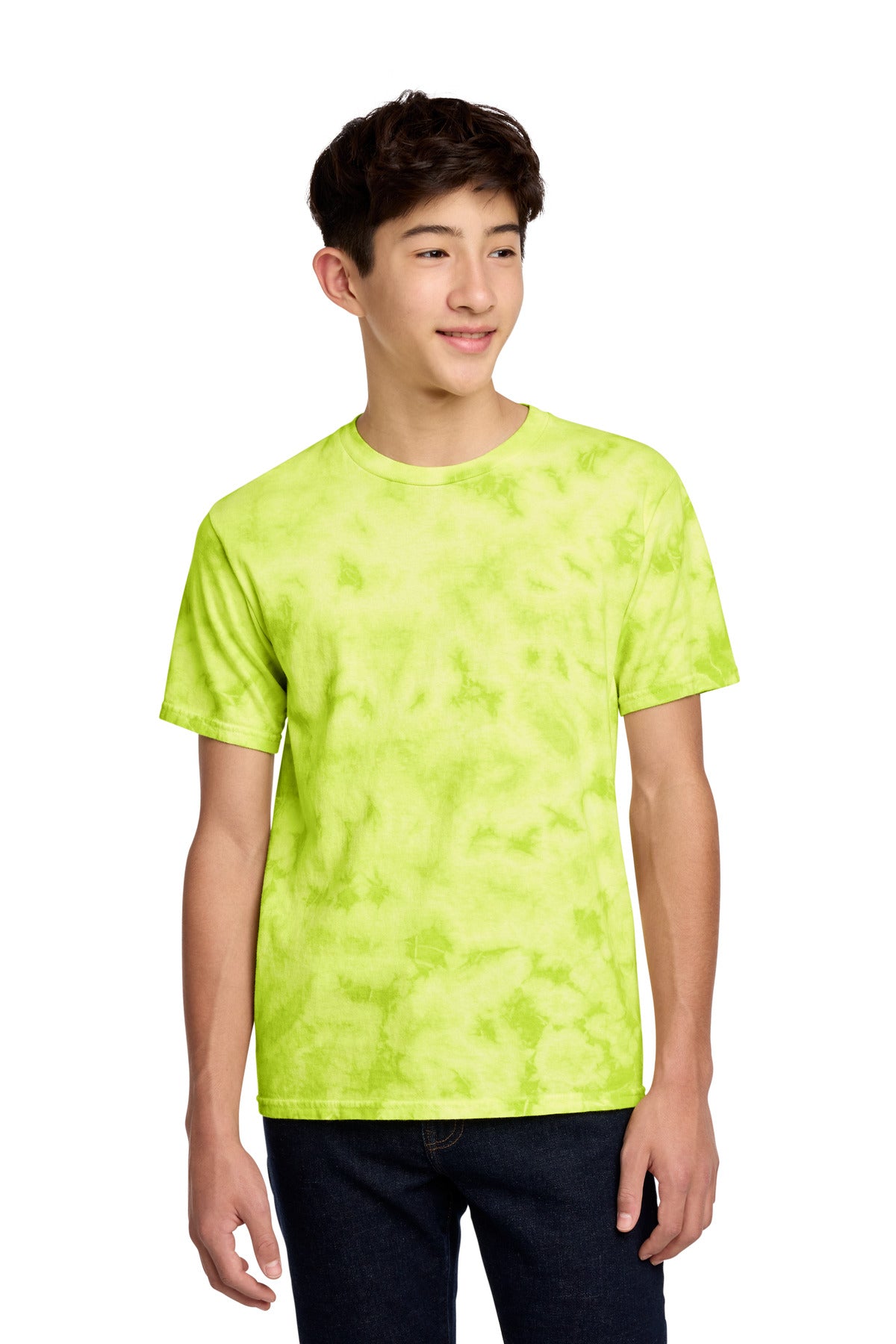 Port & Co® Youth Crystal Tie-Dye Tee PC145Y
