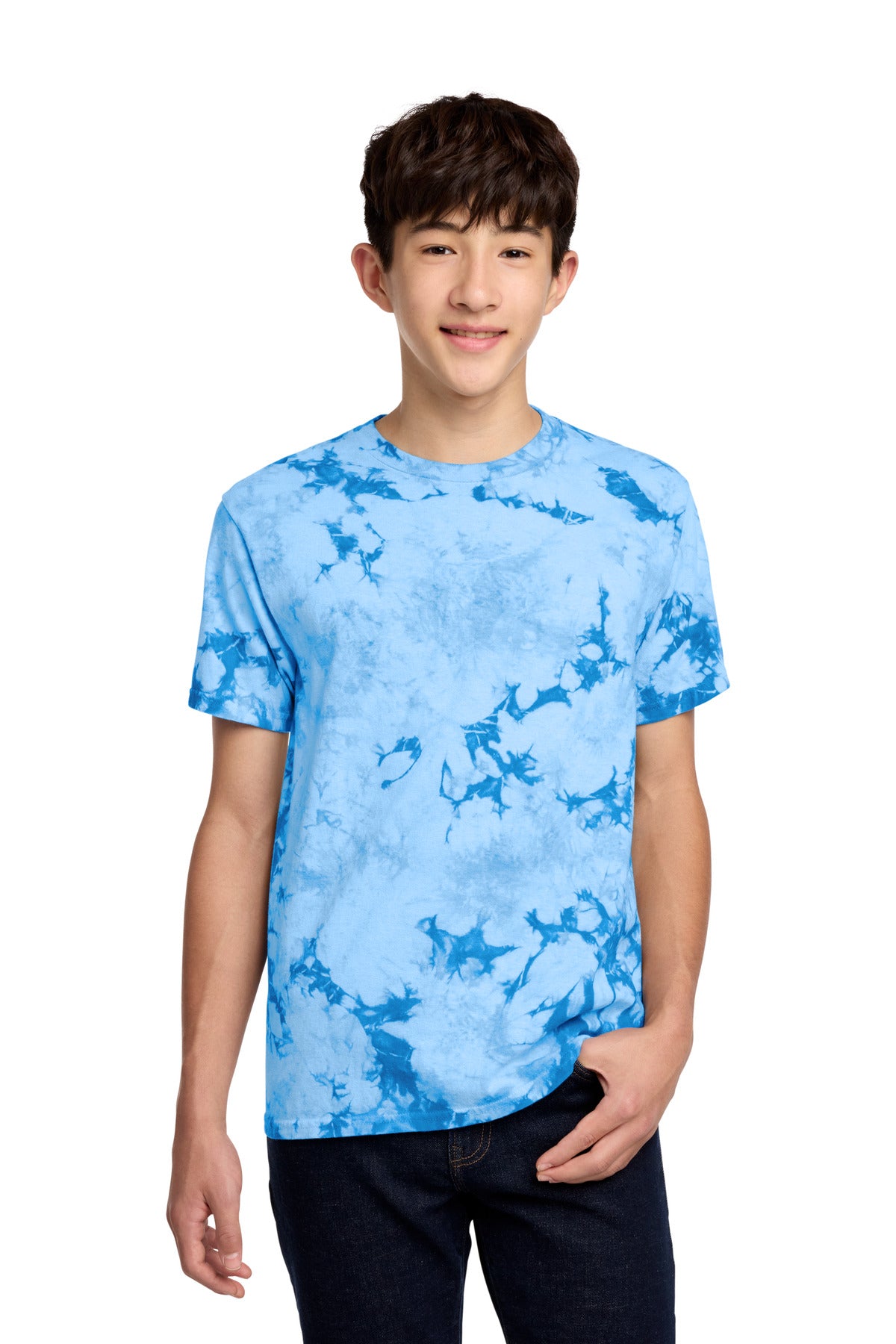 Port & Co® Youth Crystal Tie-Dye Tee PC145Y