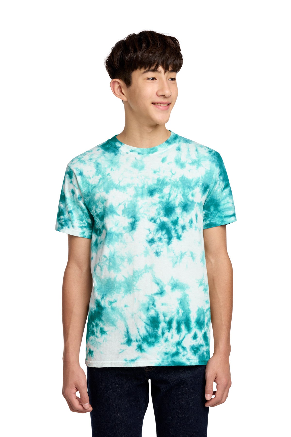 Port & Co® Youth Crystal Tie-Dye Tee PC145Y