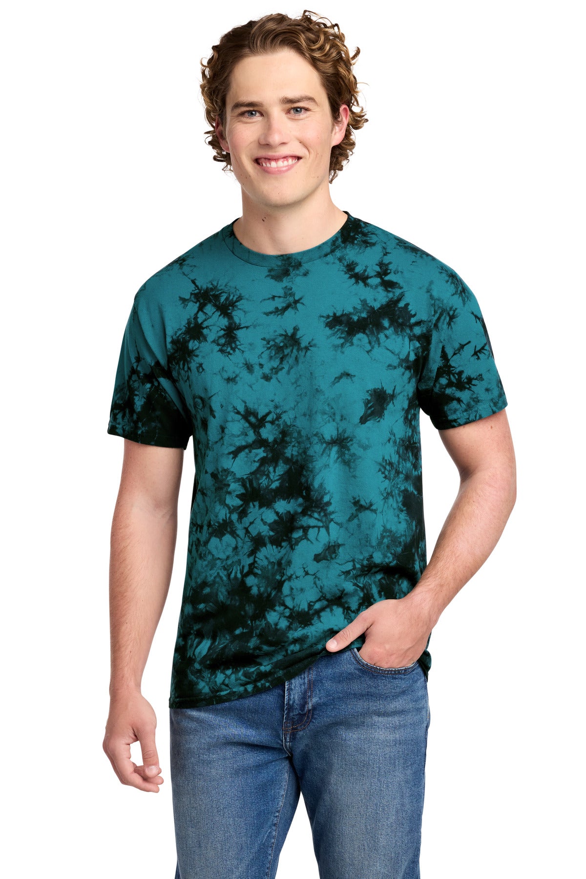 Port & Co® Crystal Tie-Dye Tee PC145