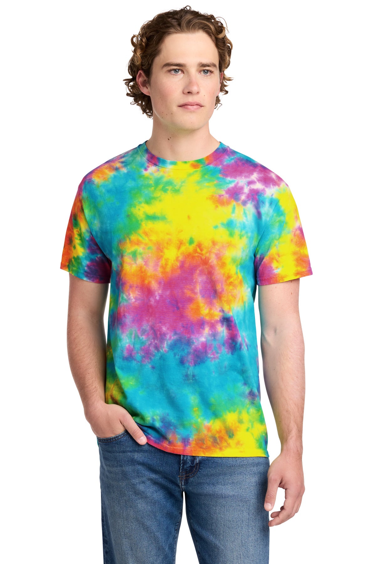 Port & Co® Crystal Tie-Dye Tee PC145