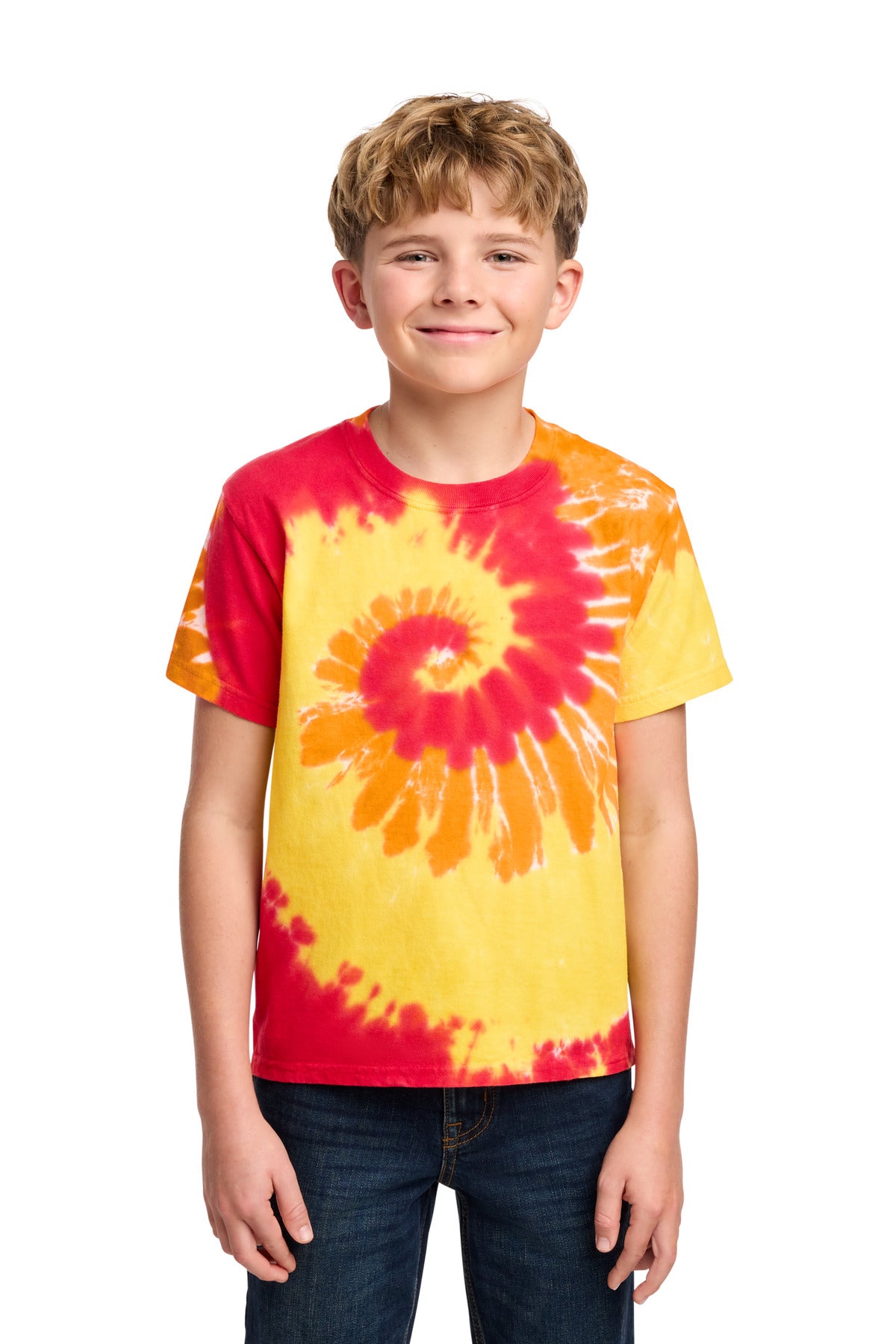 Port & Co® Youth Tie-Dye Tee. PC147Y