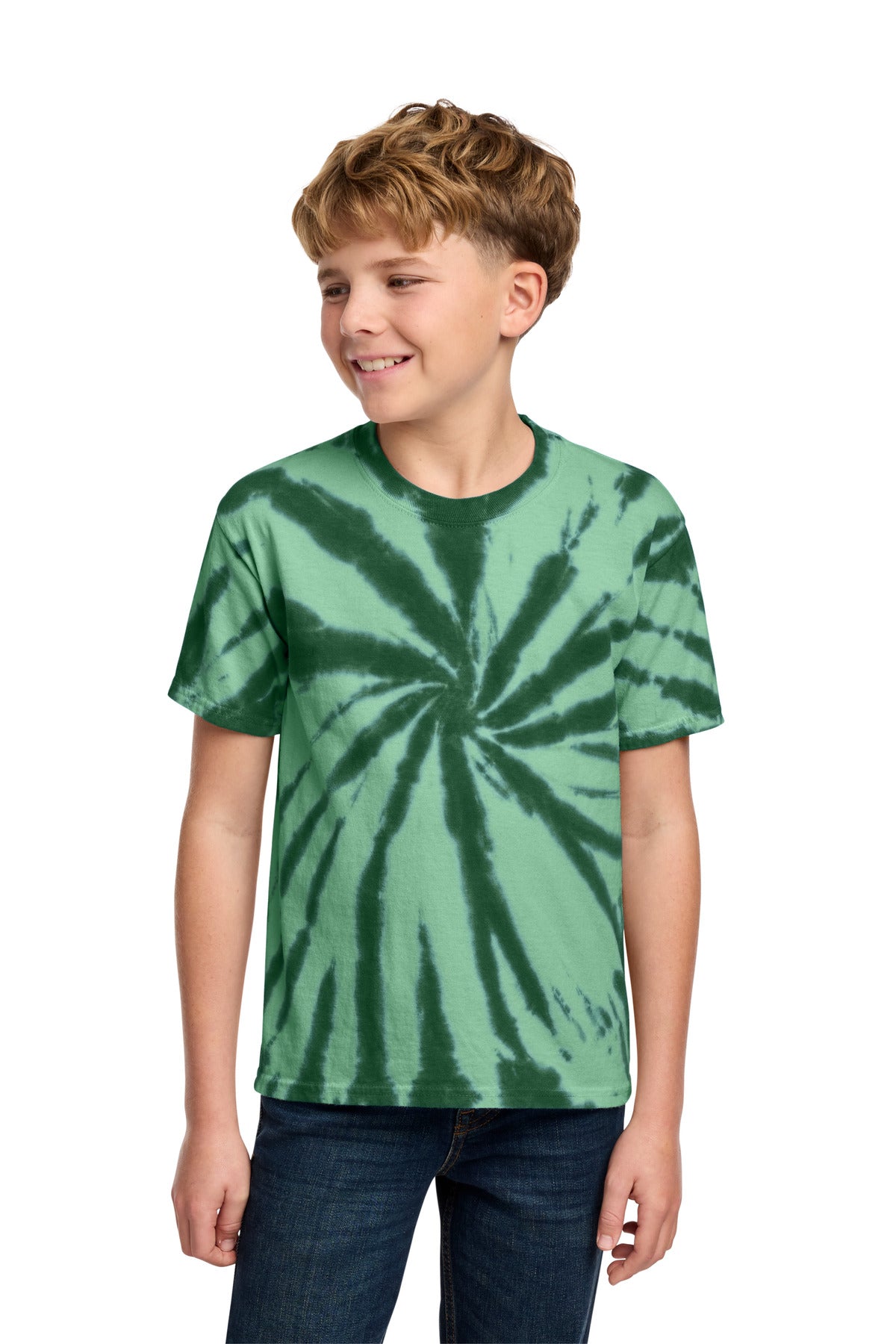 Port & Co® Youth Tie-Dye Tee. PC147Y