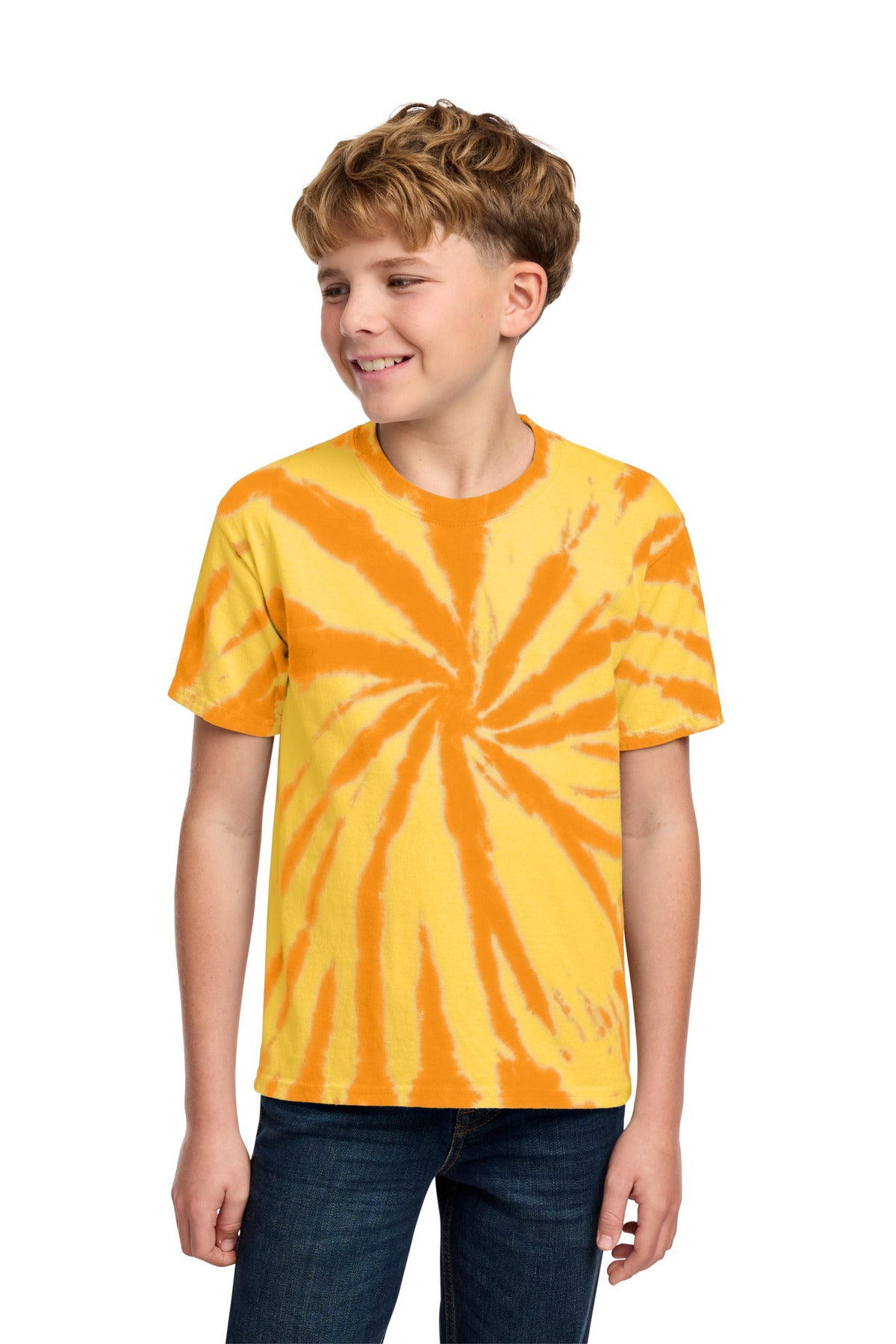 Port & Co® Youth Tie-Dye Tee. PC147Y