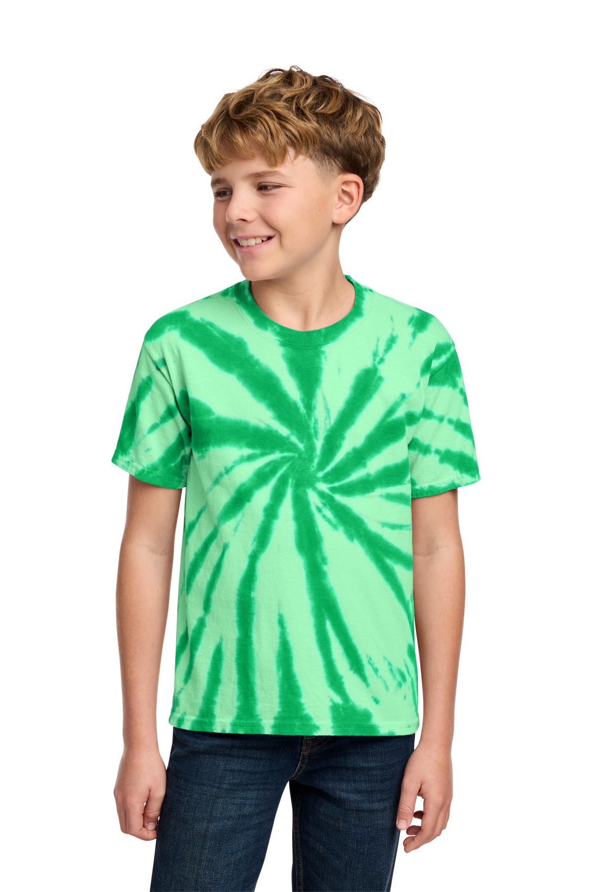 Port & Co® Youth Tie-Dye Tee. PC147Y