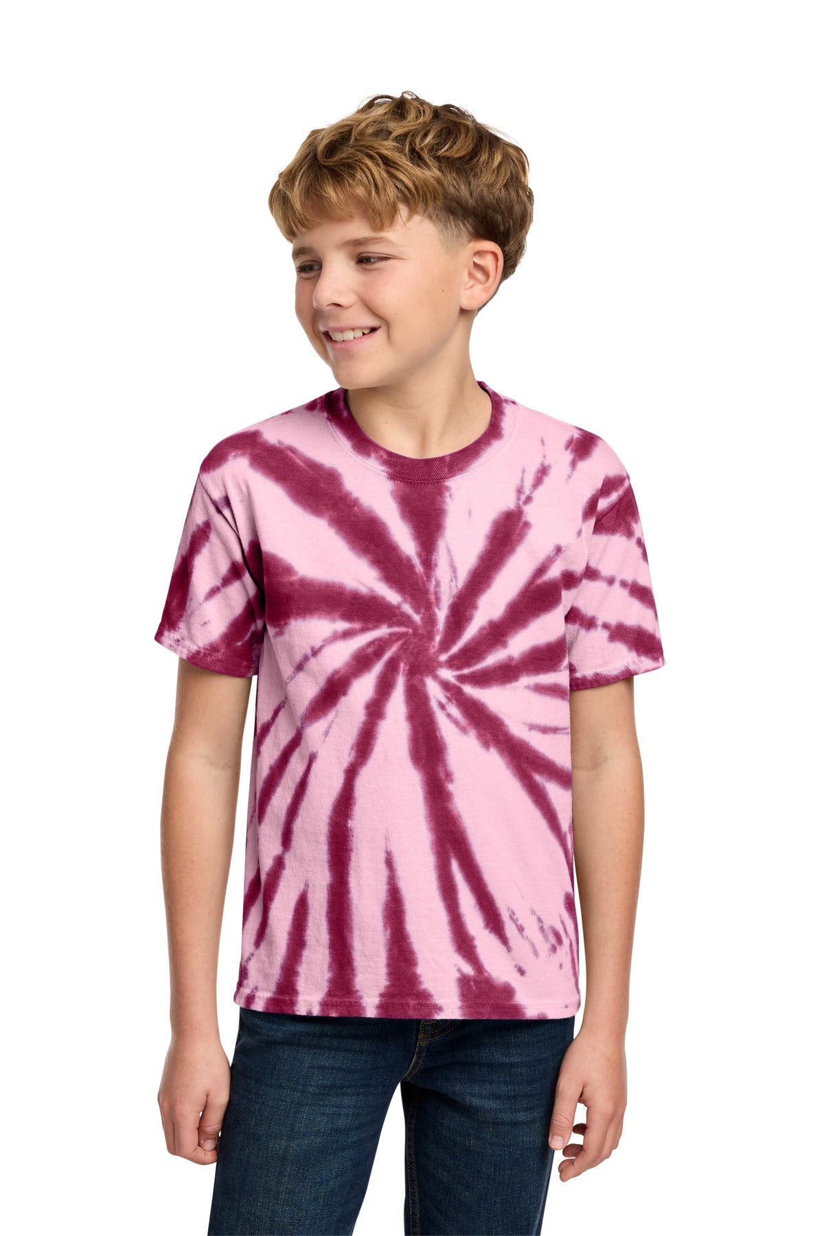 Port & Co® Youth Tie-Dye Tee. PC147Y