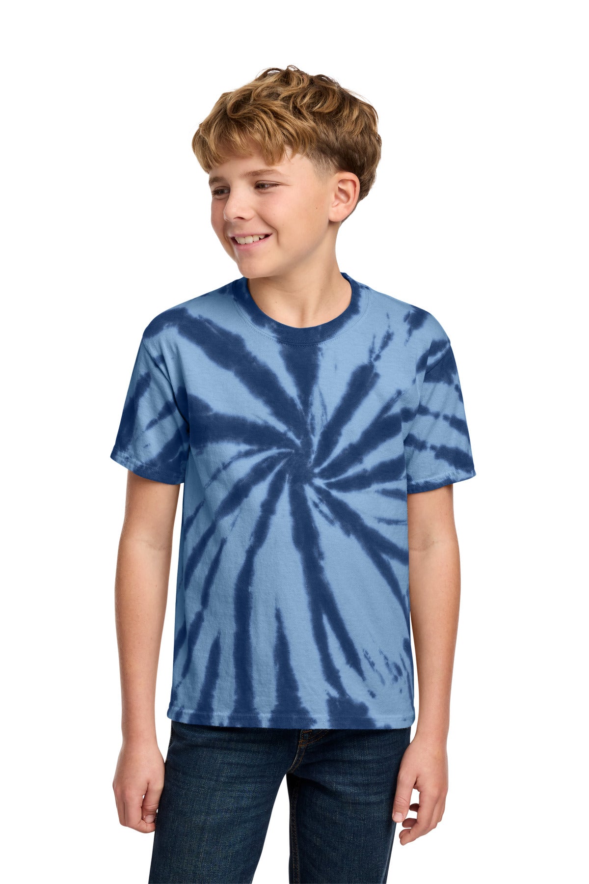 Port & Co® Youth Tie-Dye Tee. PC147Y