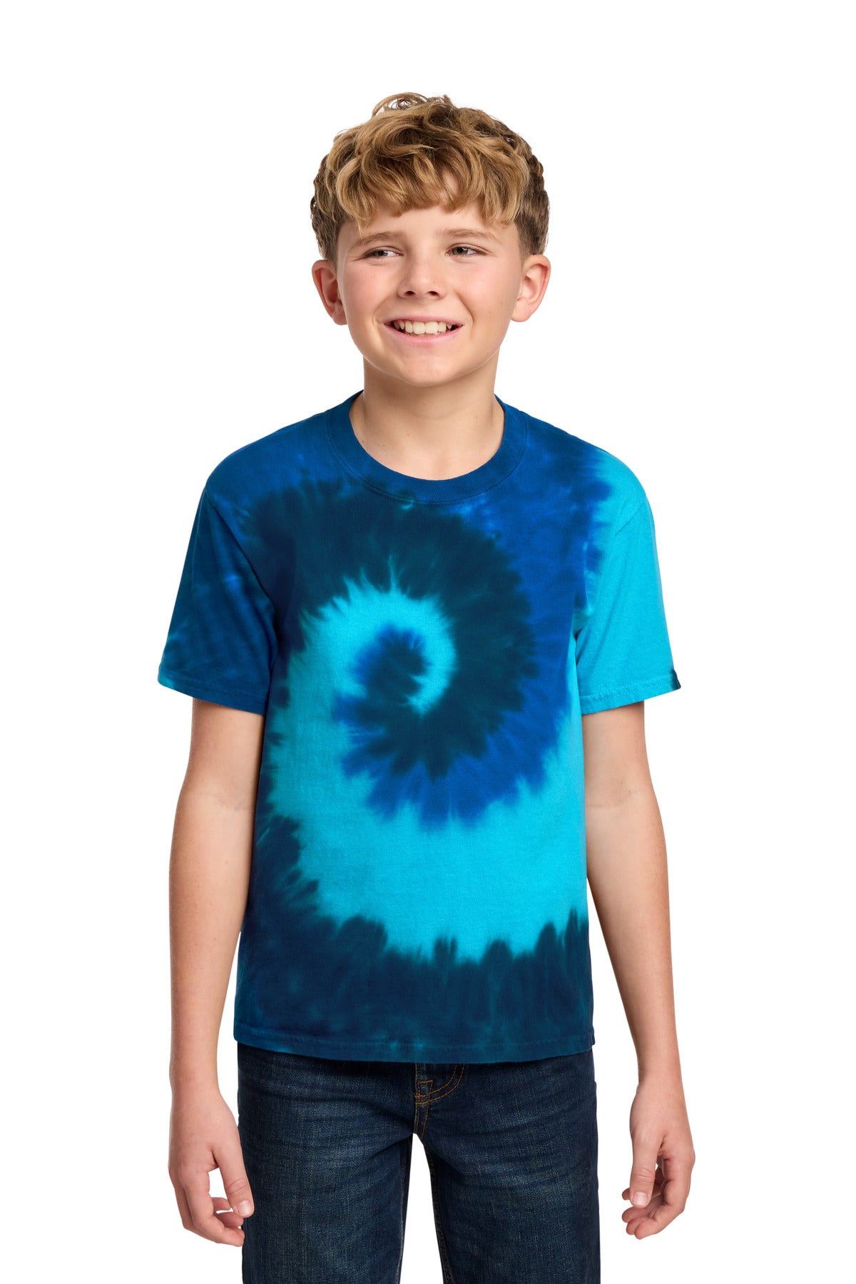Port & Co® Youth Tie-Dye Tee. PC147Y