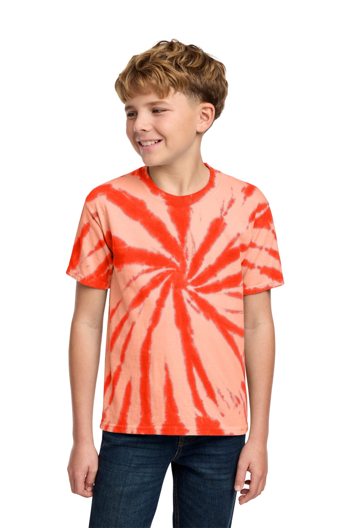 Port & Co® Youth Tie-Dye Tee. PC147Y