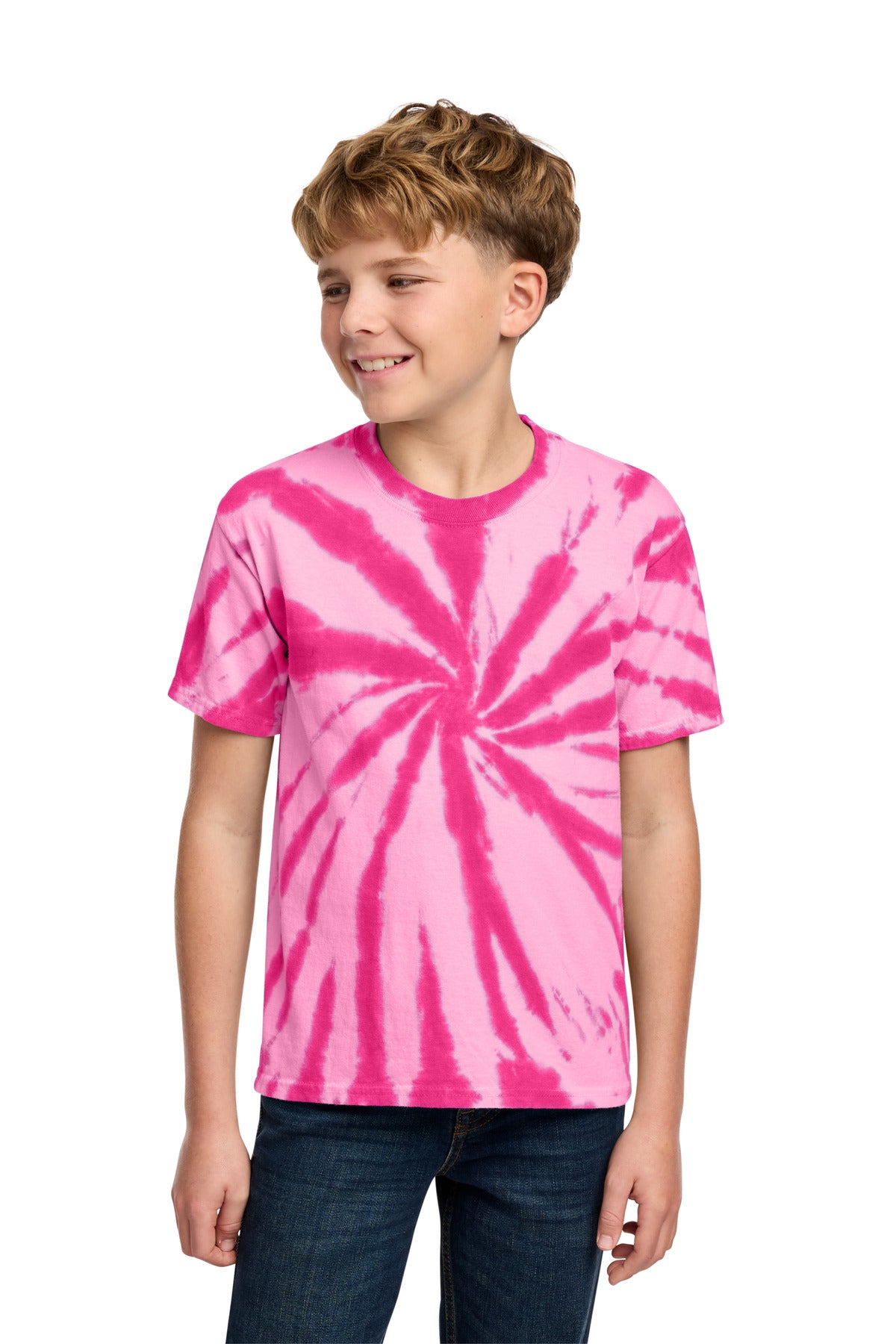 Port & Co® Youth Tie-Dye Tee. PC147Y