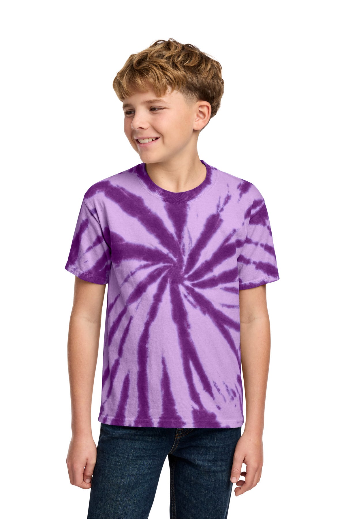 Port & Co® Youth Tie-Dye Tee. PC147Y