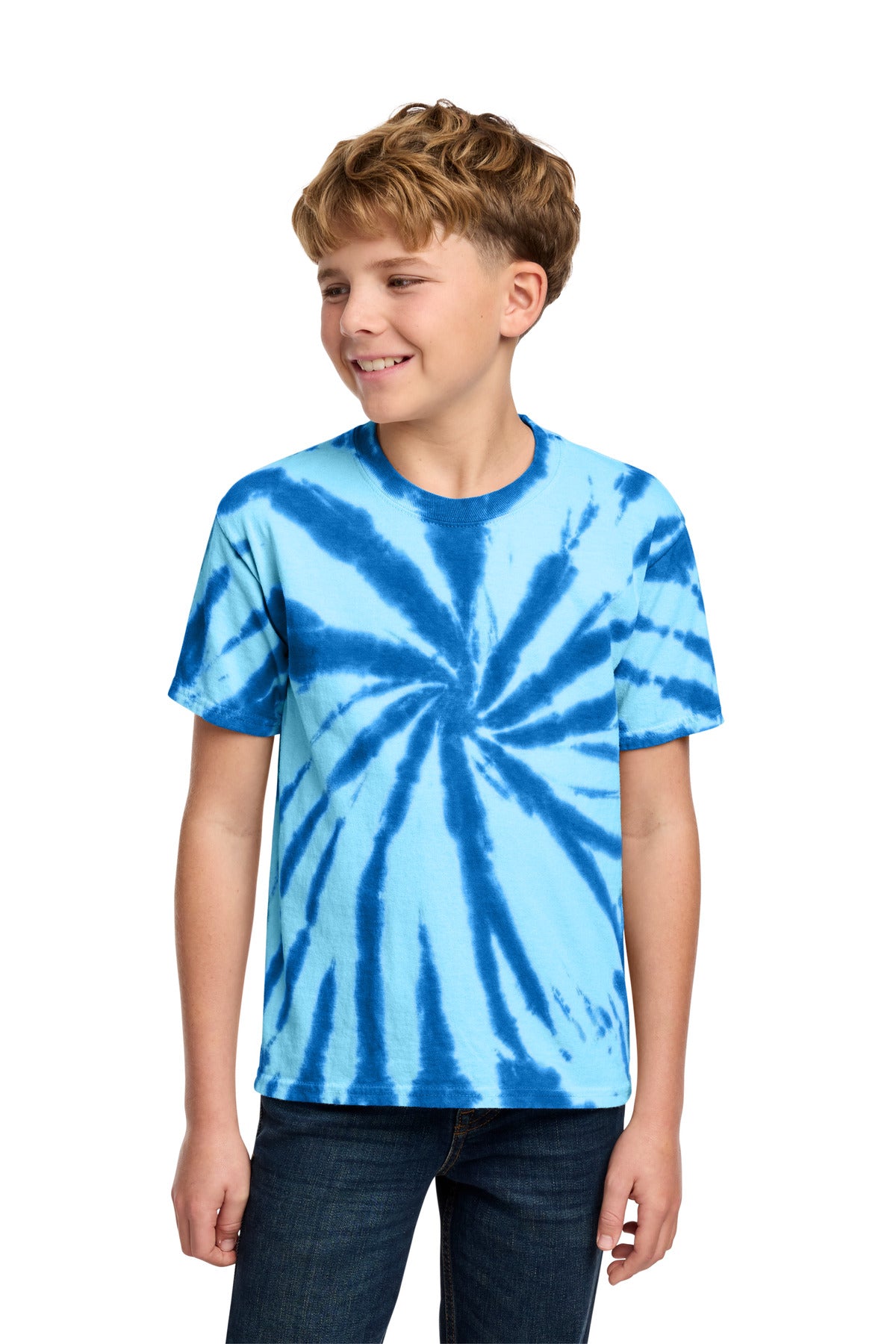 Port & Co® Youth Tie-Dye Tee. PC147Y