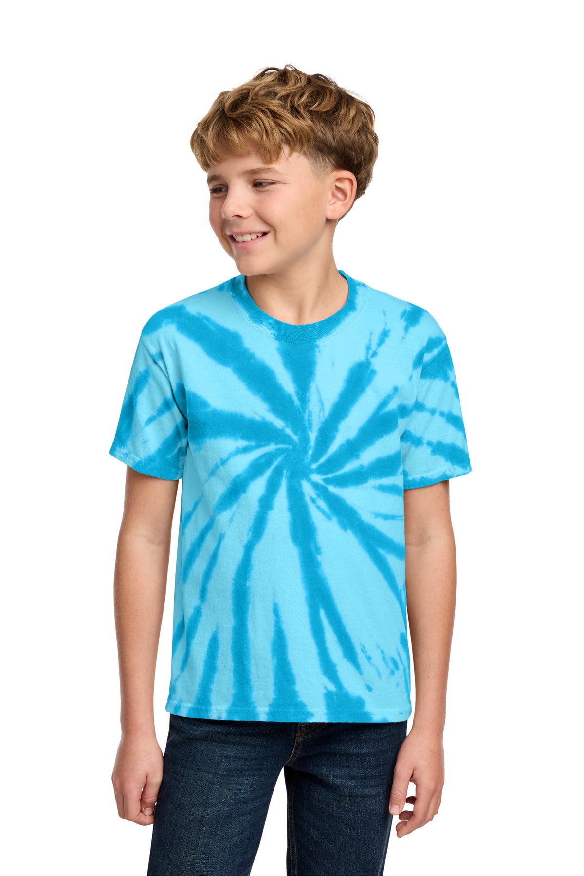 Port & Co® Youth Tie-Dye Tee. PC147Y