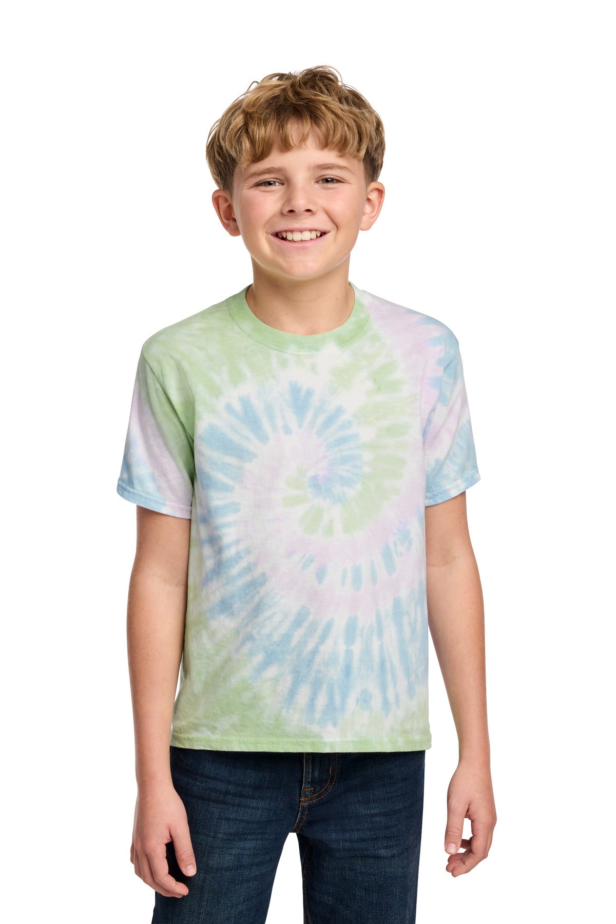 Port & Co® Youth Tie-Dye Tee. PC147Y