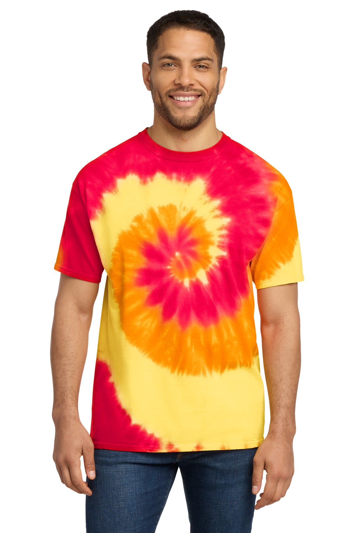 Port & Co® Tie-Dye Tee. PC147