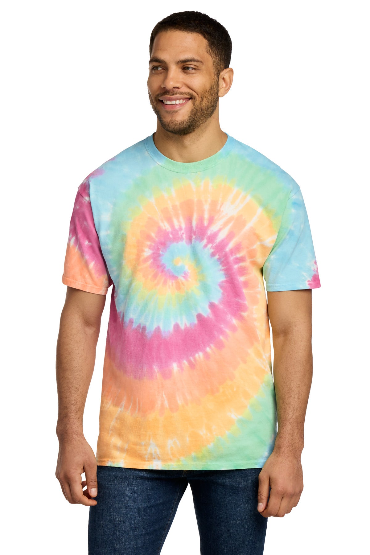 Port & Co® Tie-Dye Tee. PC147