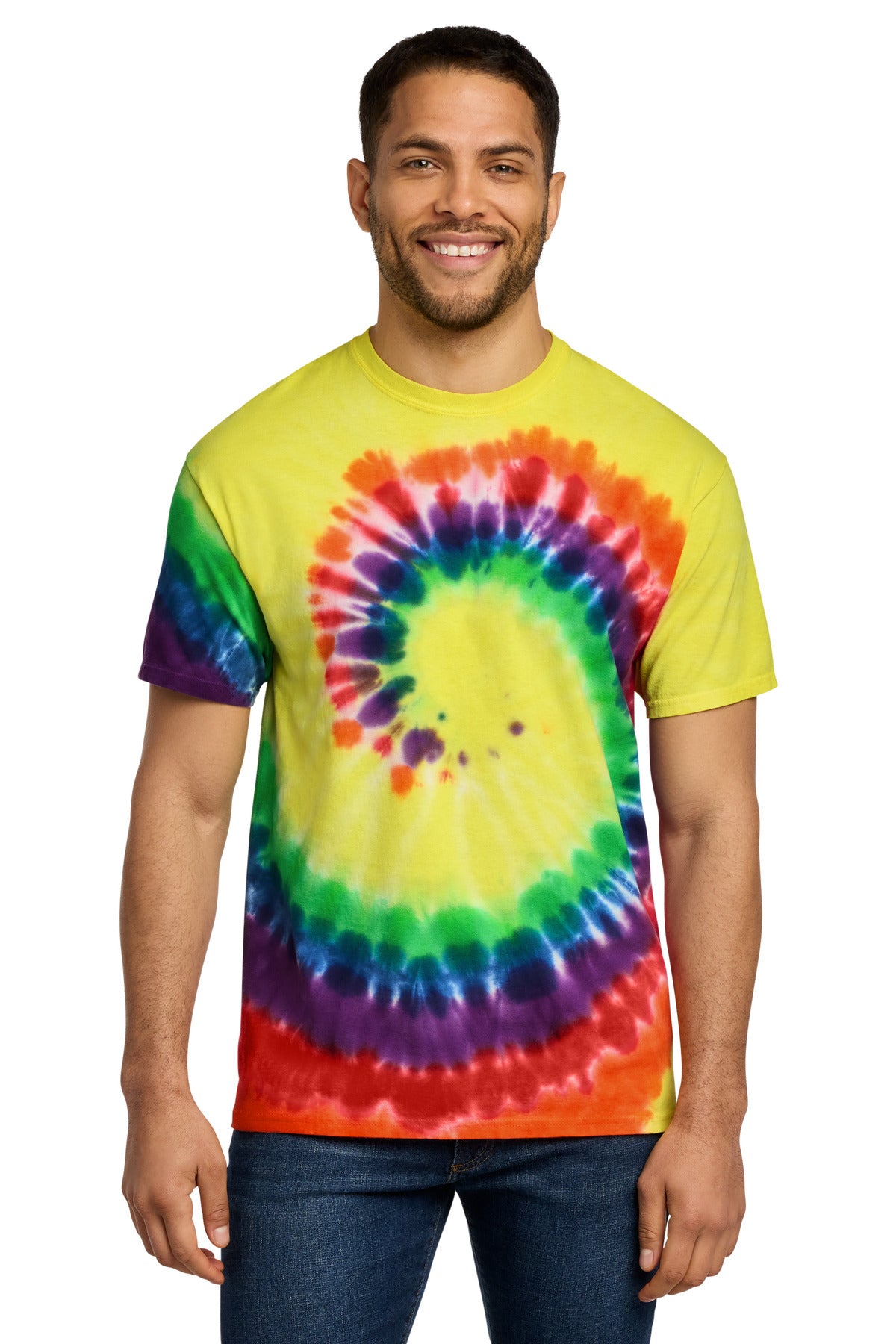 Port & Co® Tie-Dye Tee. PC147
