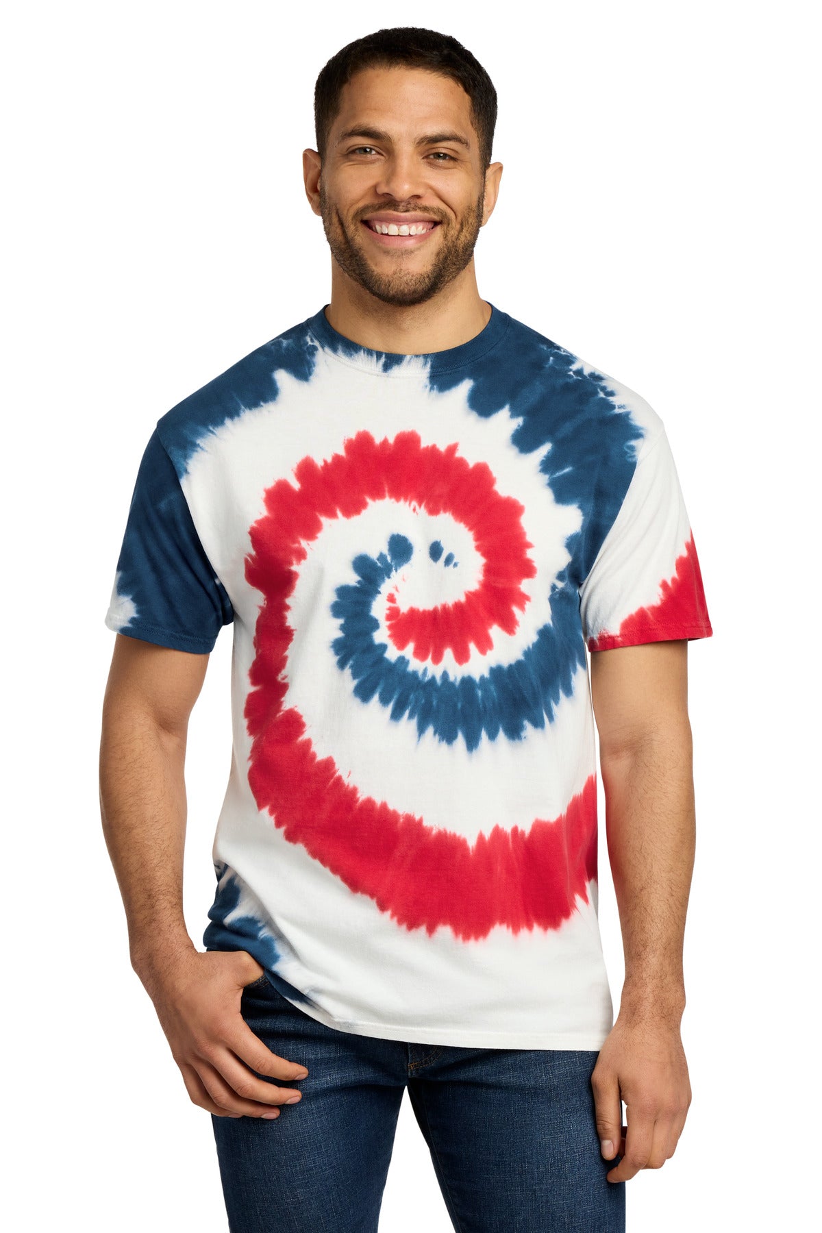 Port & Co® Tie-Dye Tee. PC147