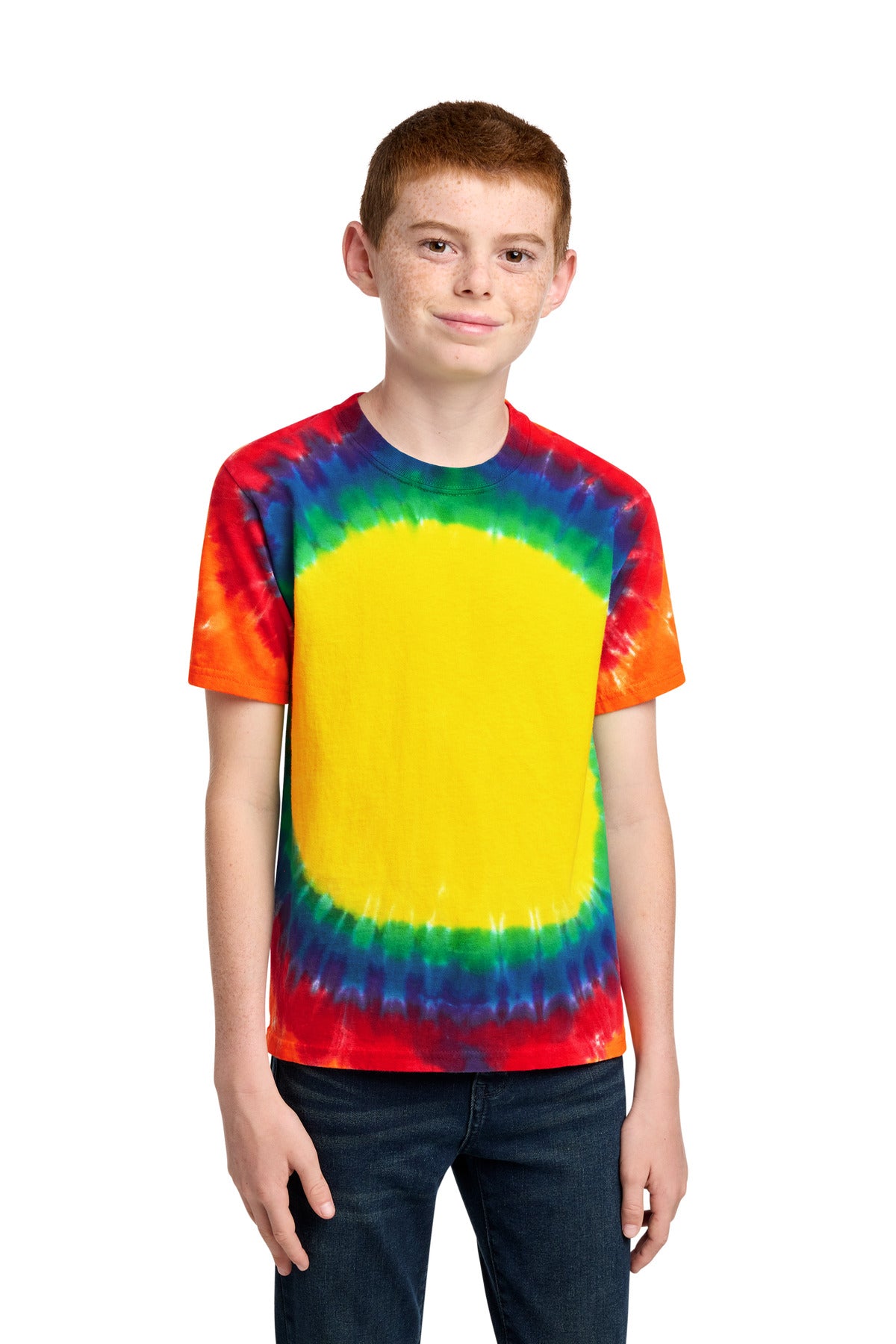 Port & Co® Youth Window Tie-Dye Tee. PC149Y