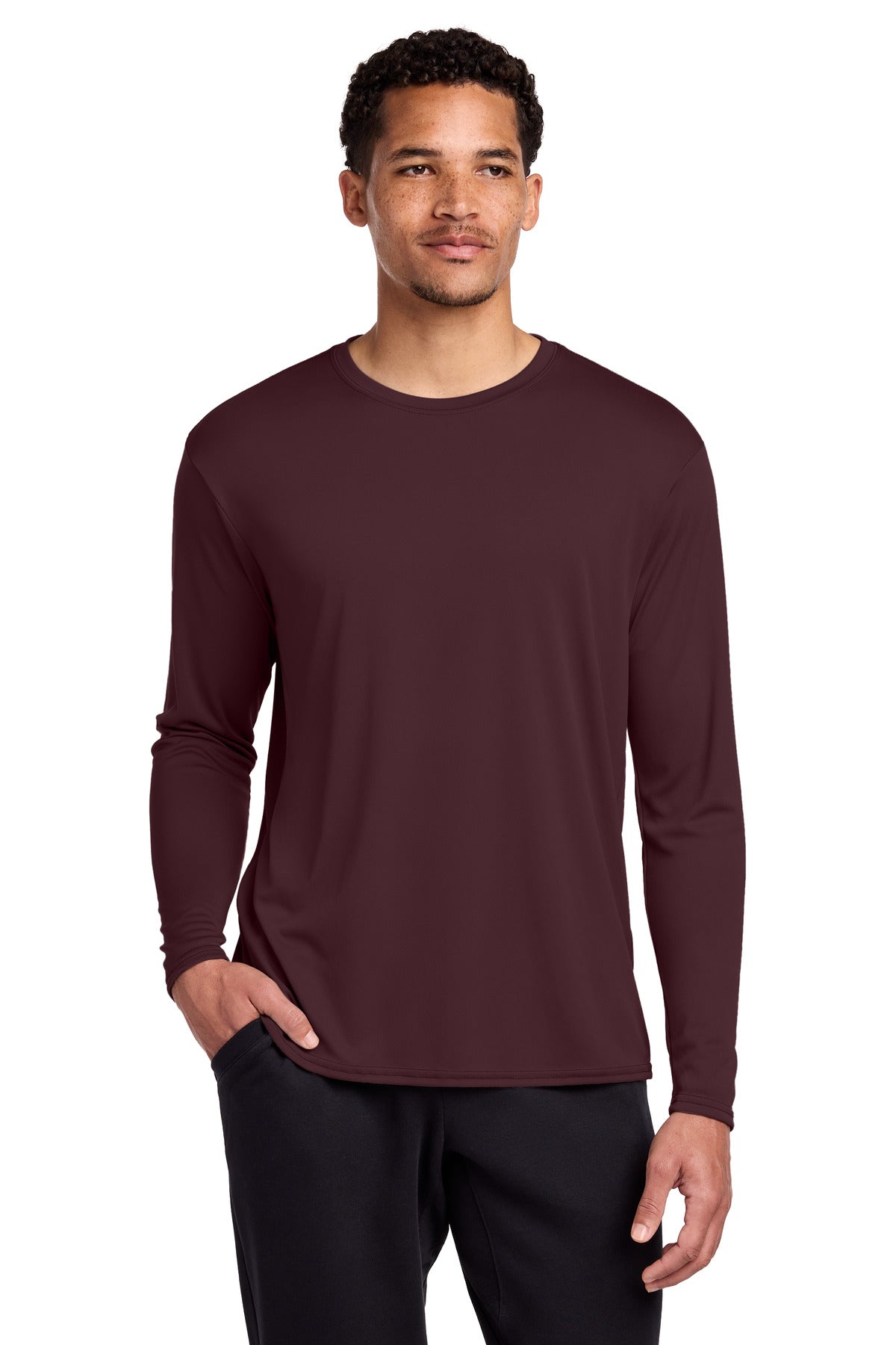 Port & Co® Long Sleeve Performance Tee. PC380LS