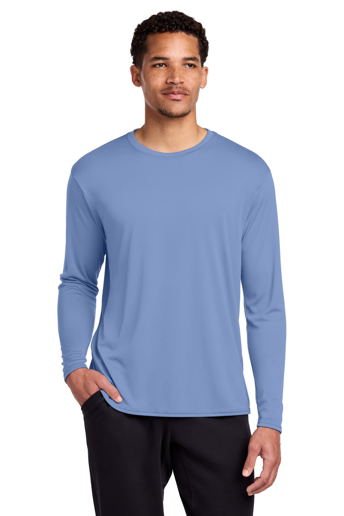 Port & Co® Long Sleeve Performance Tee. PC380LS
