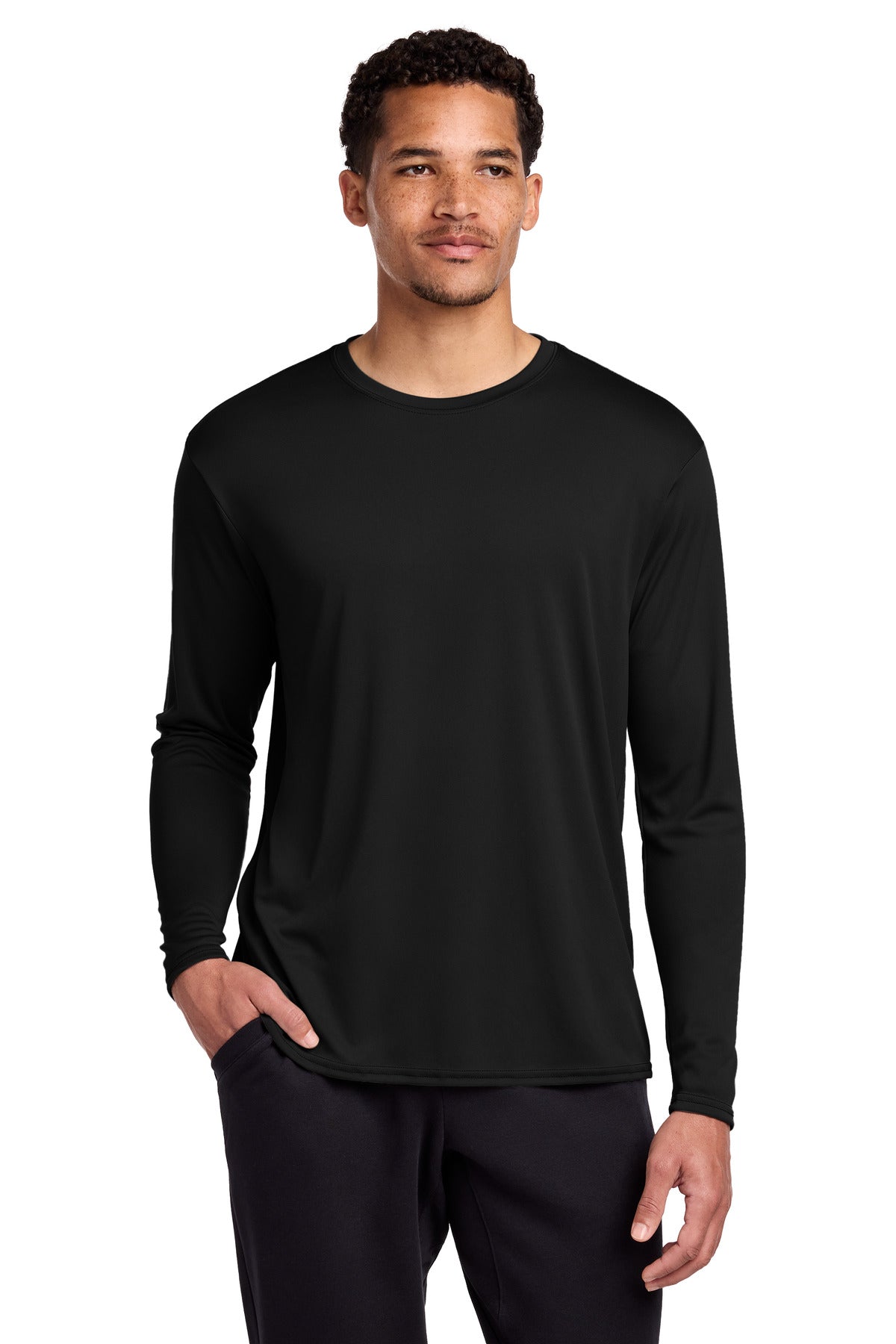 Port & Co® Long Sleeve Performance Tee. PC380LS