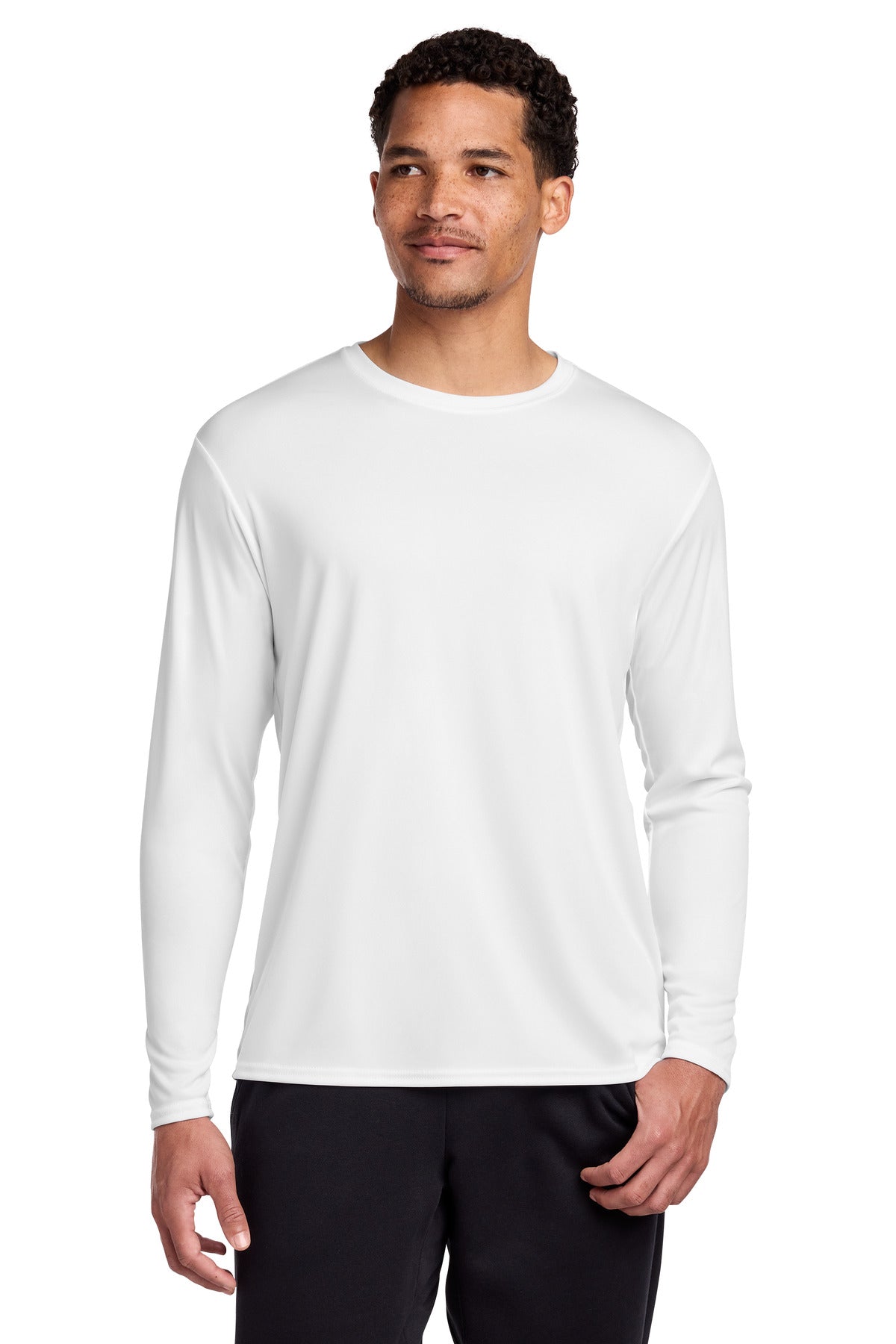 Port & Co® Long Sleeve Performance Tee. PC380LS