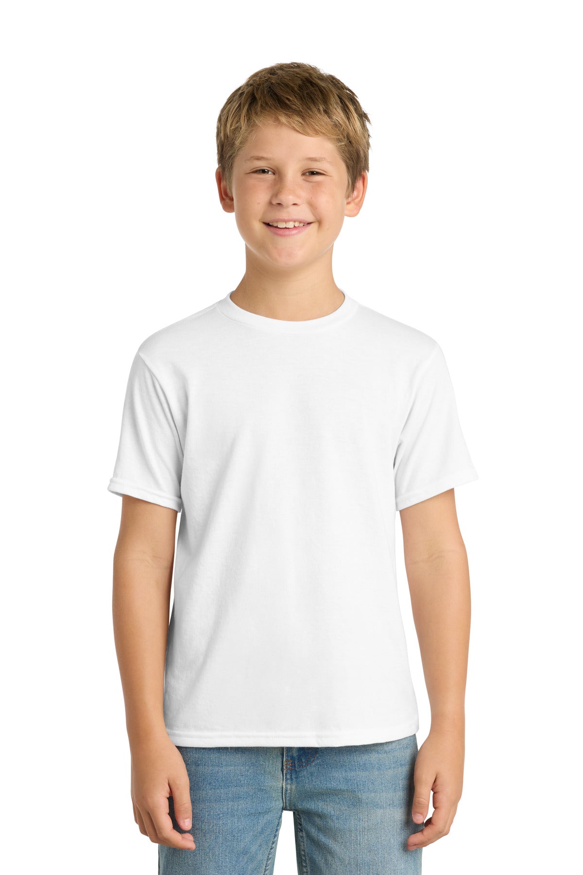 Port & Co® Youth Performance Blend Tee. PC381Y