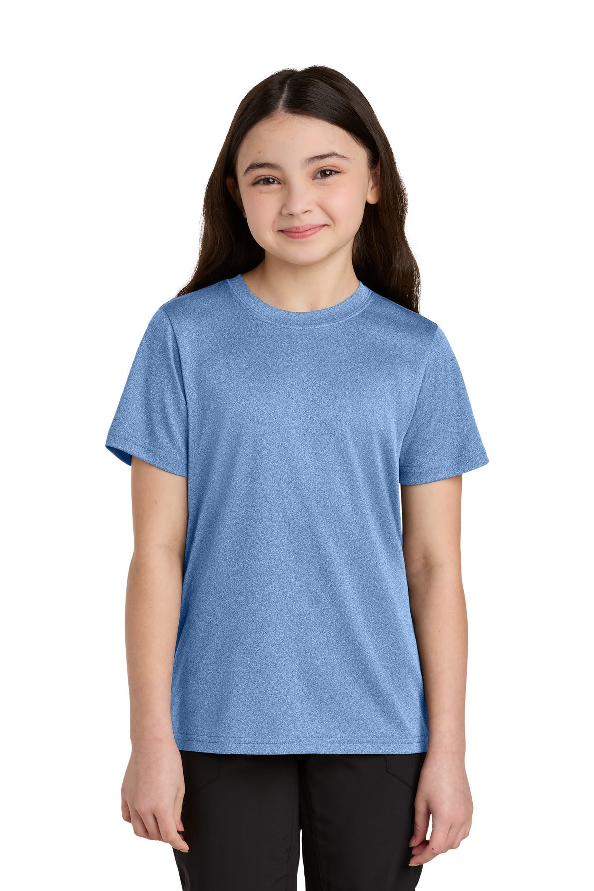 Port & Co® Youth Heather Performance Tee PC390Y