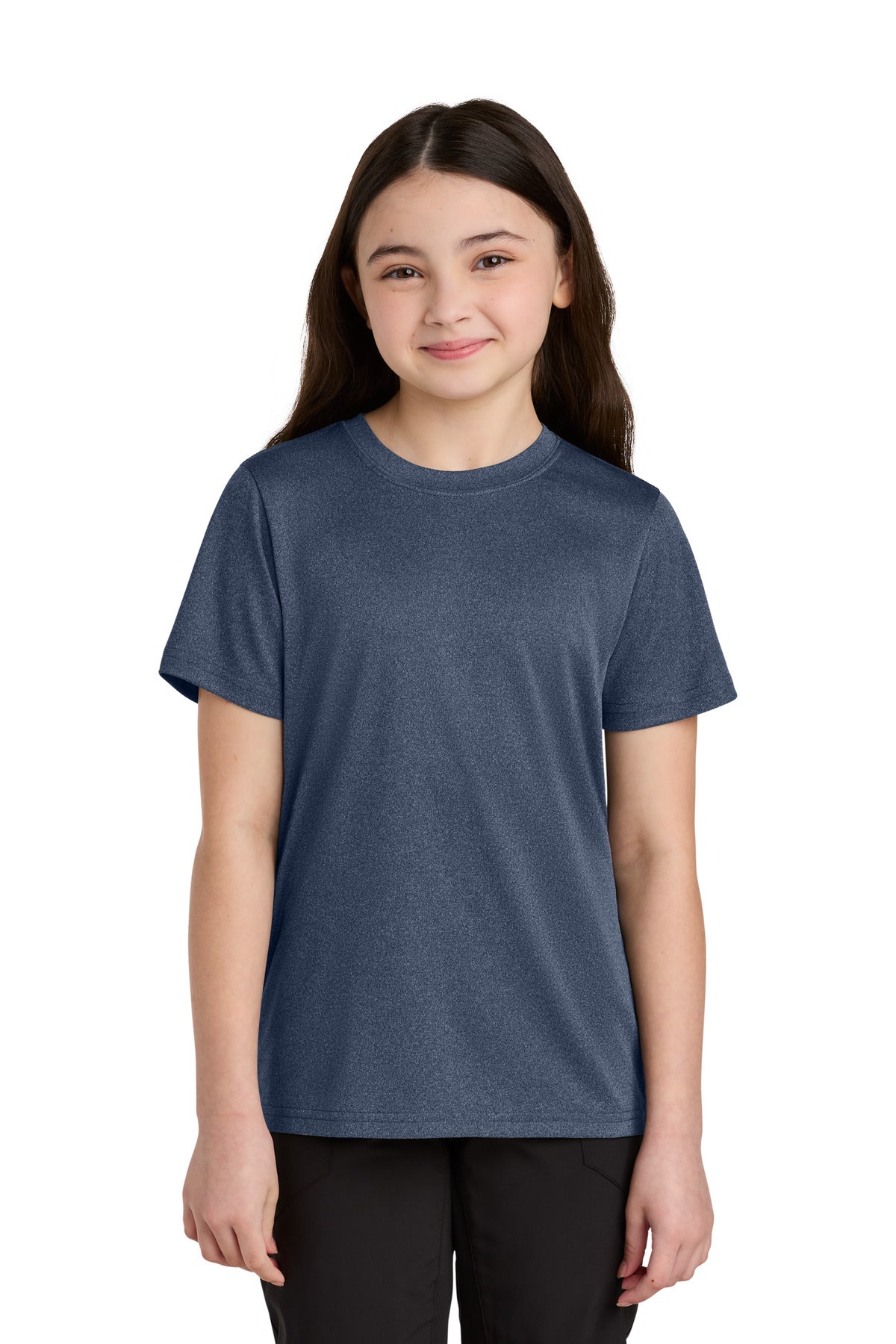 Port & Co® Youth Heather Performance Tee PC390Y