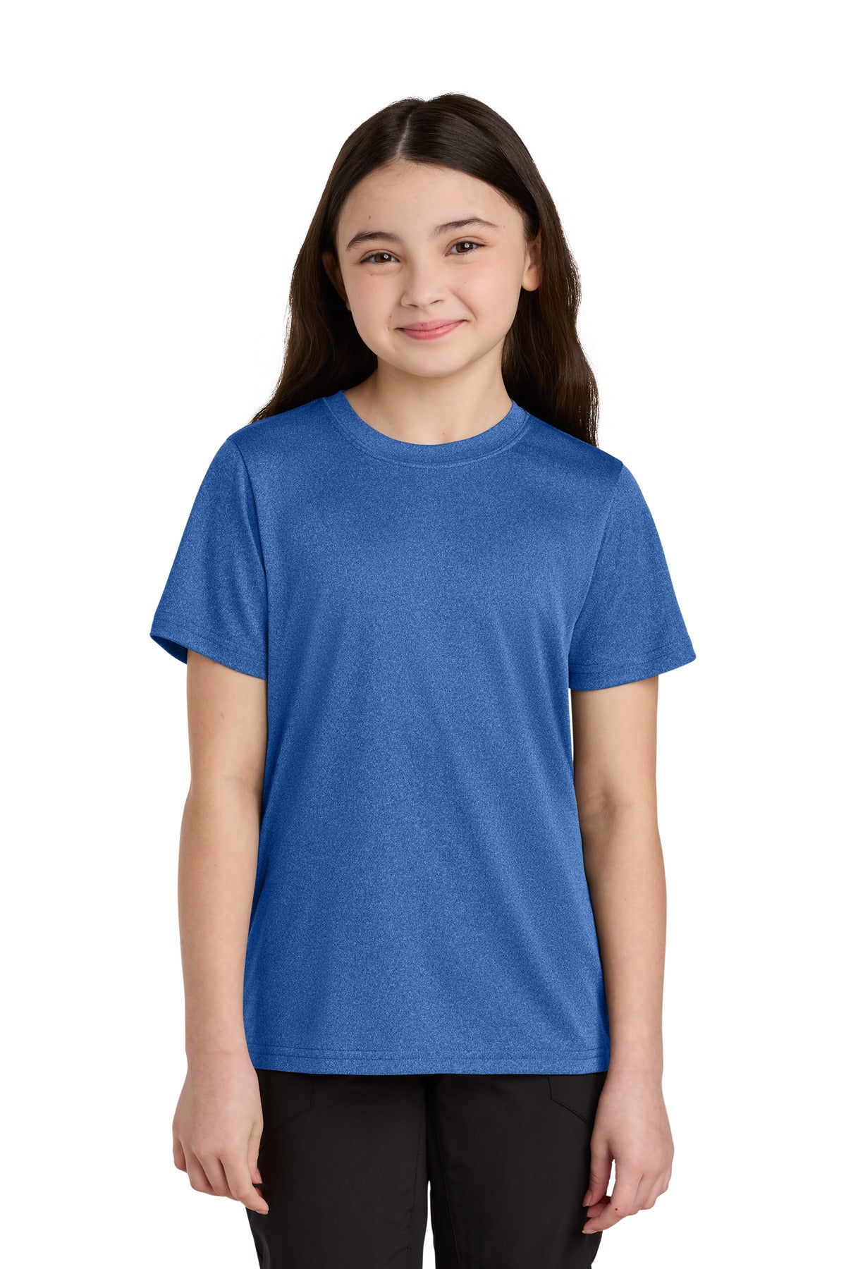 Port & Co® Youth Heather Performance Tee PC390Y