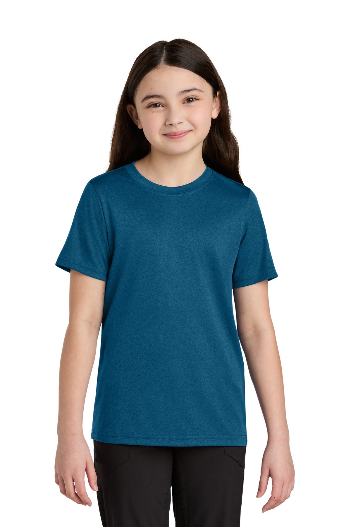 Port & Co® Youth Heather Performance Tee PC390Y