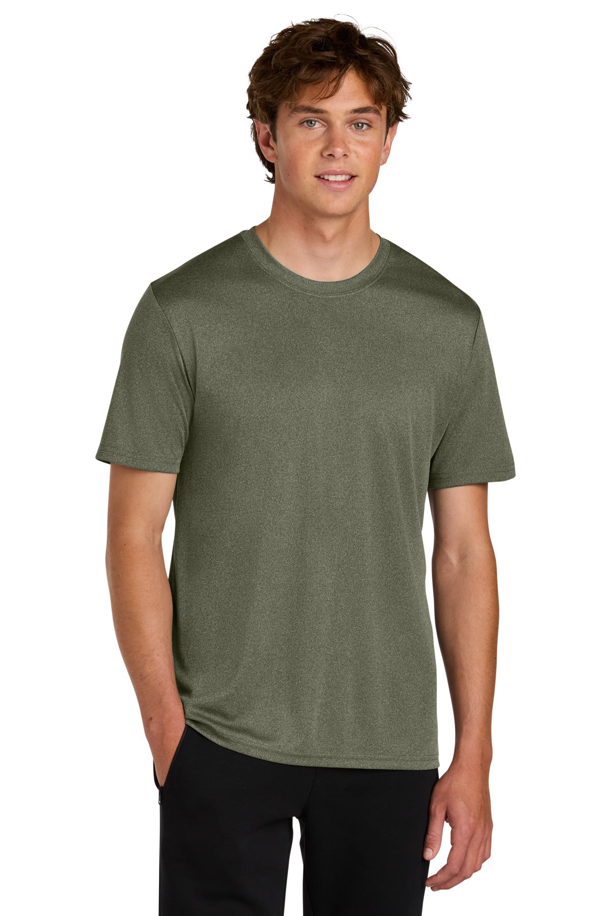Port & Co® Heather Performance Tee PC390