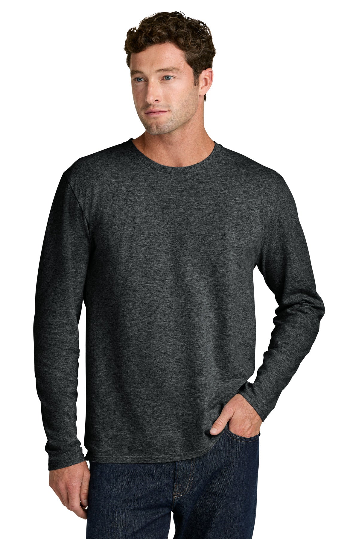 Port & Co® Easy Cotton Long Sleeve Tee PC43LS