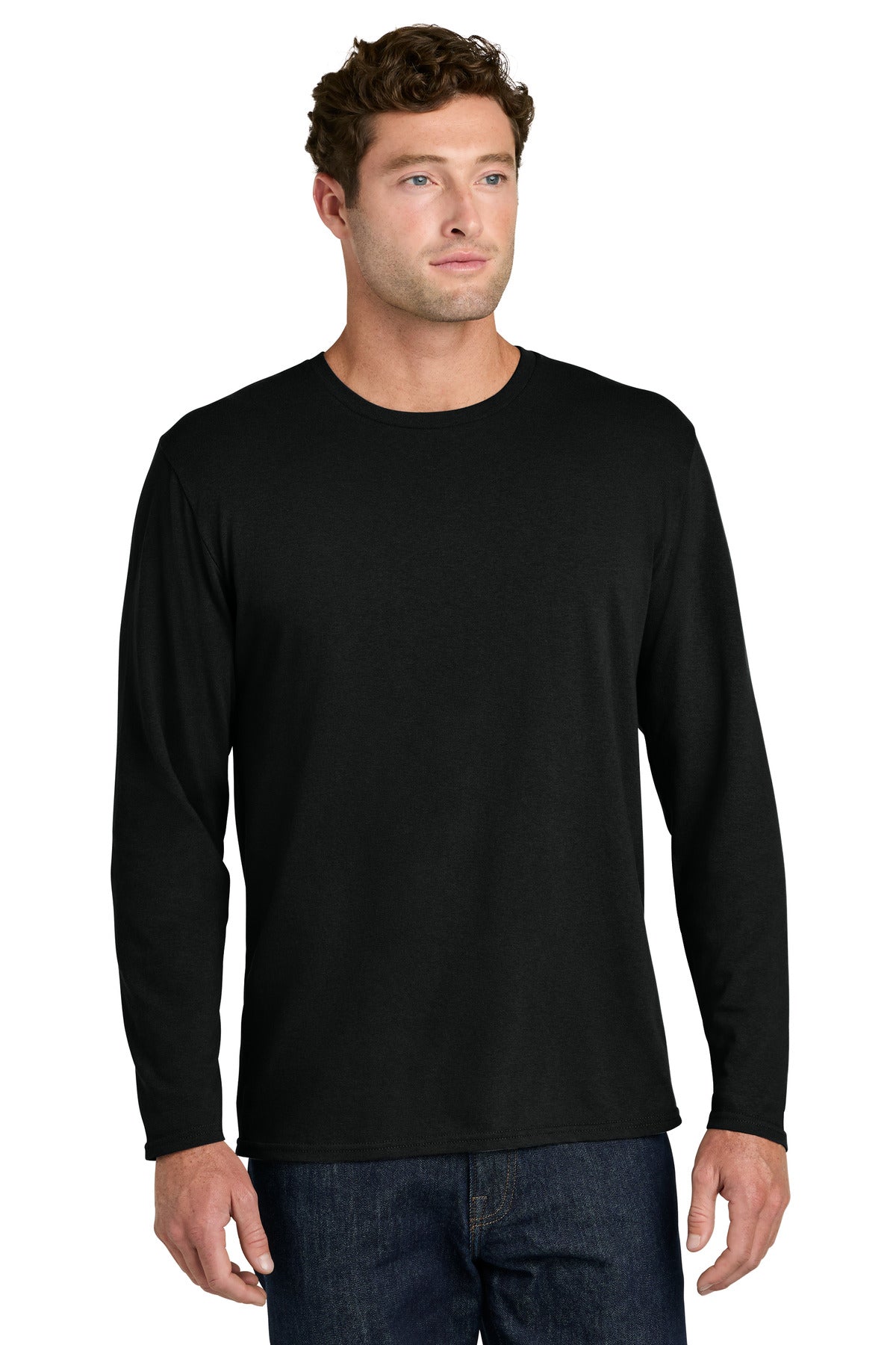 Port & Co® Easy Cotton Long Sleeve Tee PC43LS