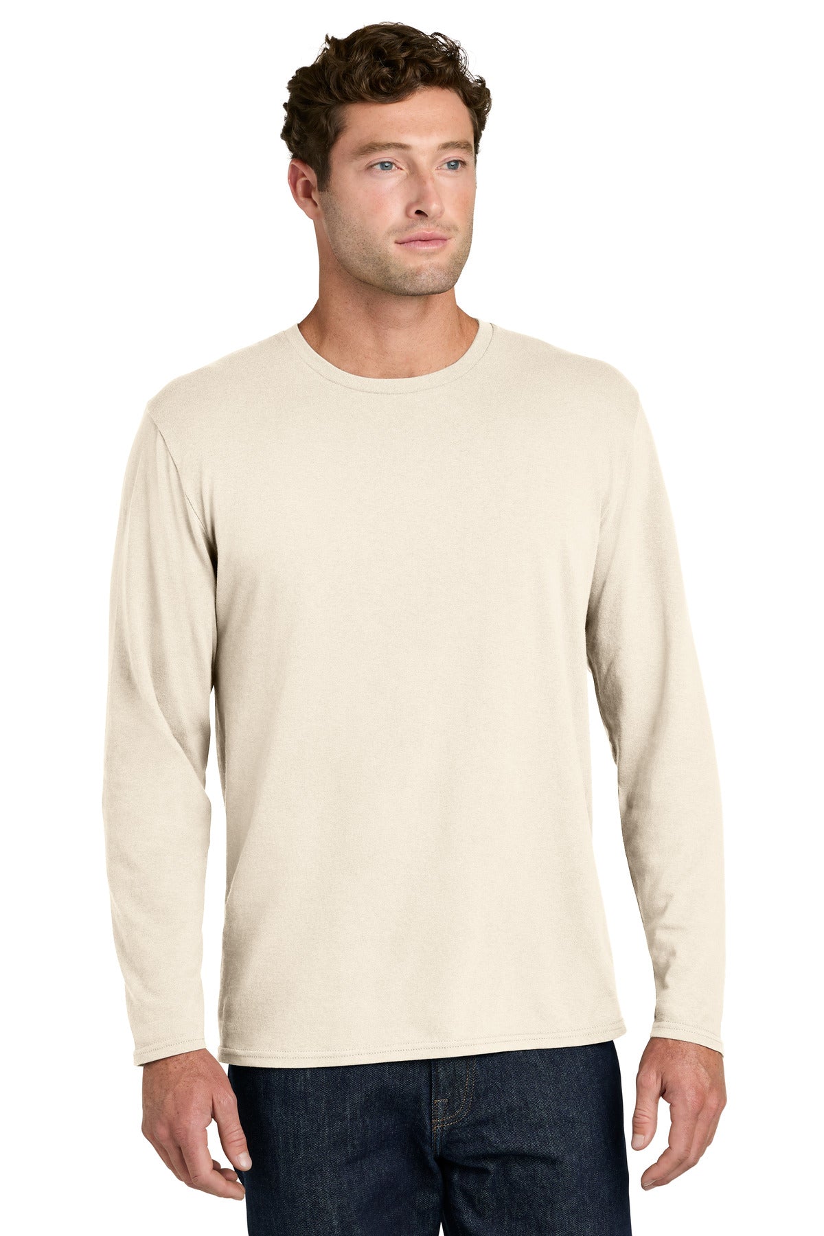 Port & Co® Easy Cotton Long Sleeve Tee PC43LS