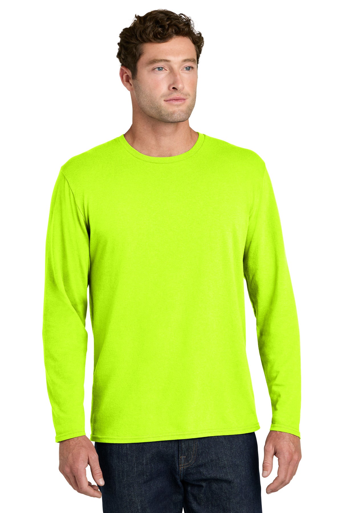 Port & Co® Easy Cotton Long Sleeve Tee PC43LS